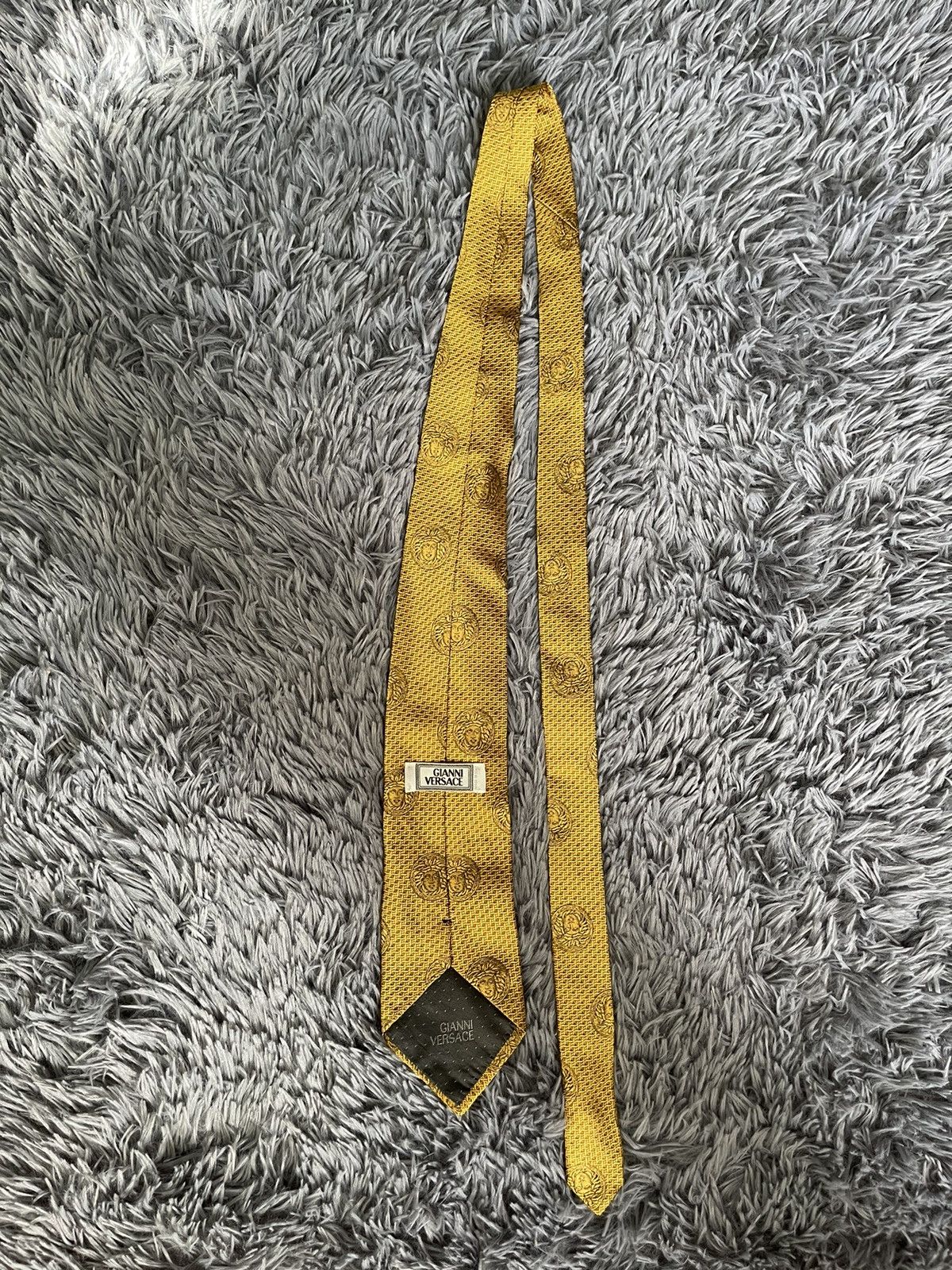 Versace × Vintage Versace Medusa logo 90s vintage silk tie Size ONE SIZE - 1 Thumbnail