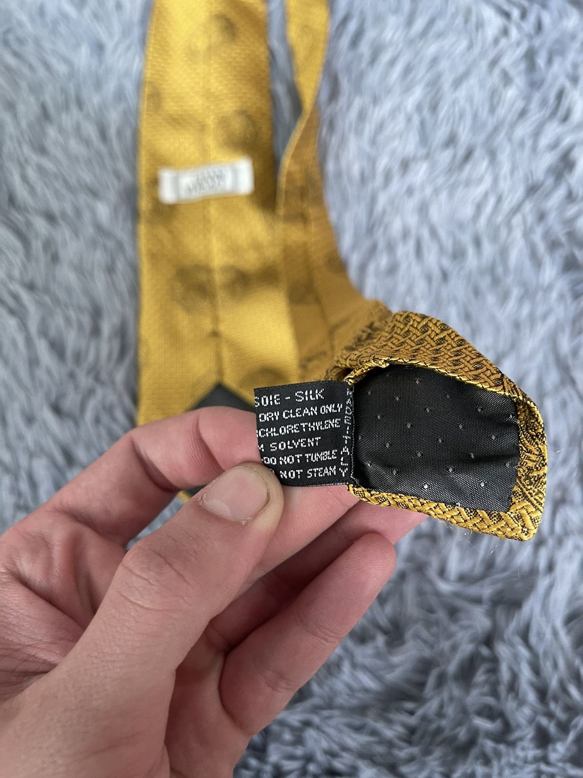 Versace × Vintage Versace Medusa logo 90s vintage silk tie Size ONE SIZE - 4 Thumbnail