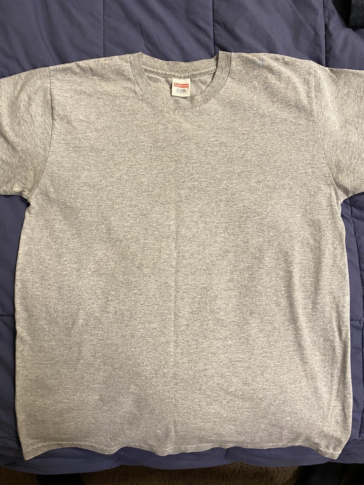 Supreme Supreme FW15 grey planes tee Size US L / EU 52-54 / 3 - 4 Thumbnail