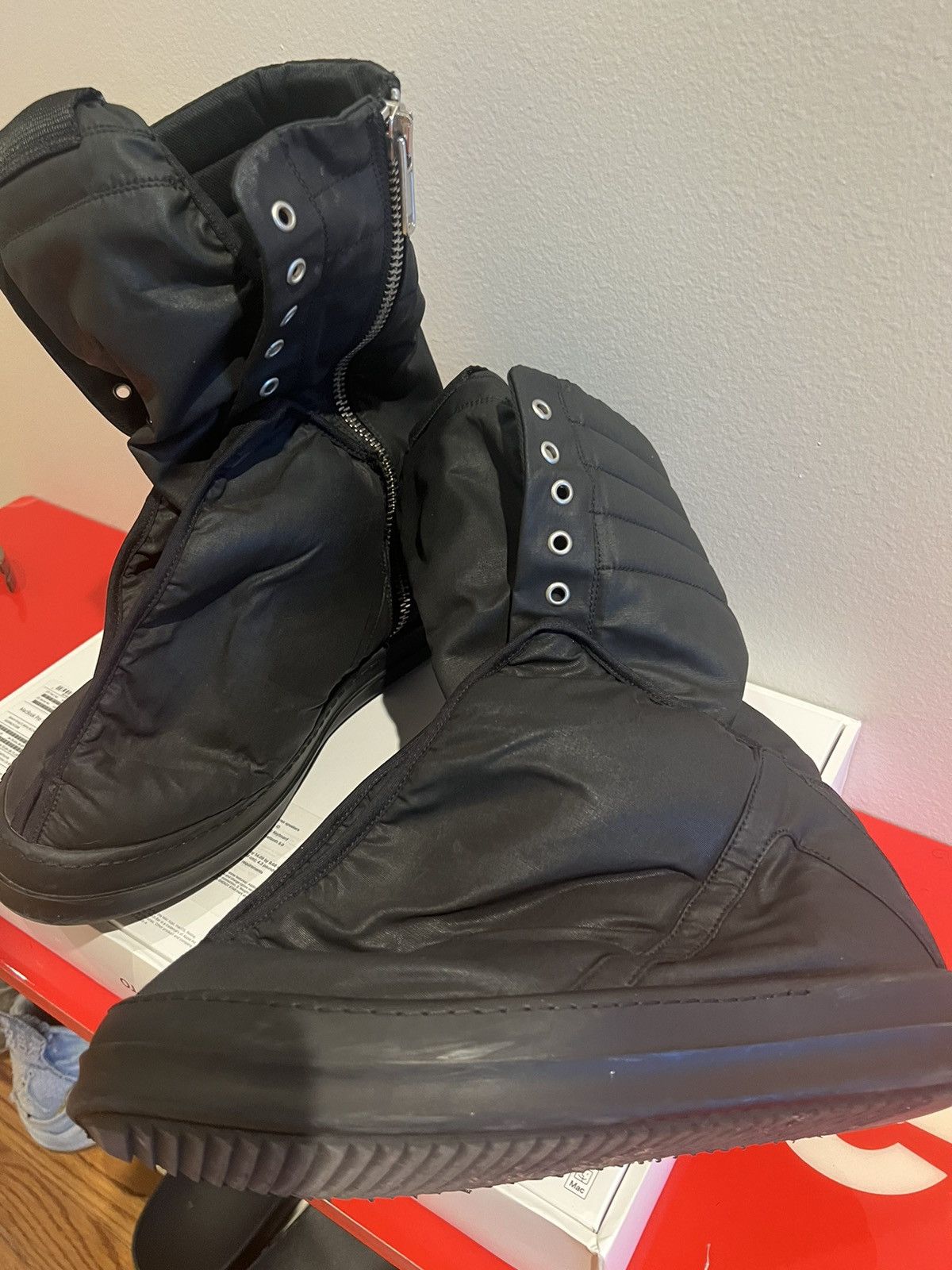 Rick Owens SS10 Rick Owens Hoof Dunks Waxed Size US 9 / EU 42 - 4 Thumbnail