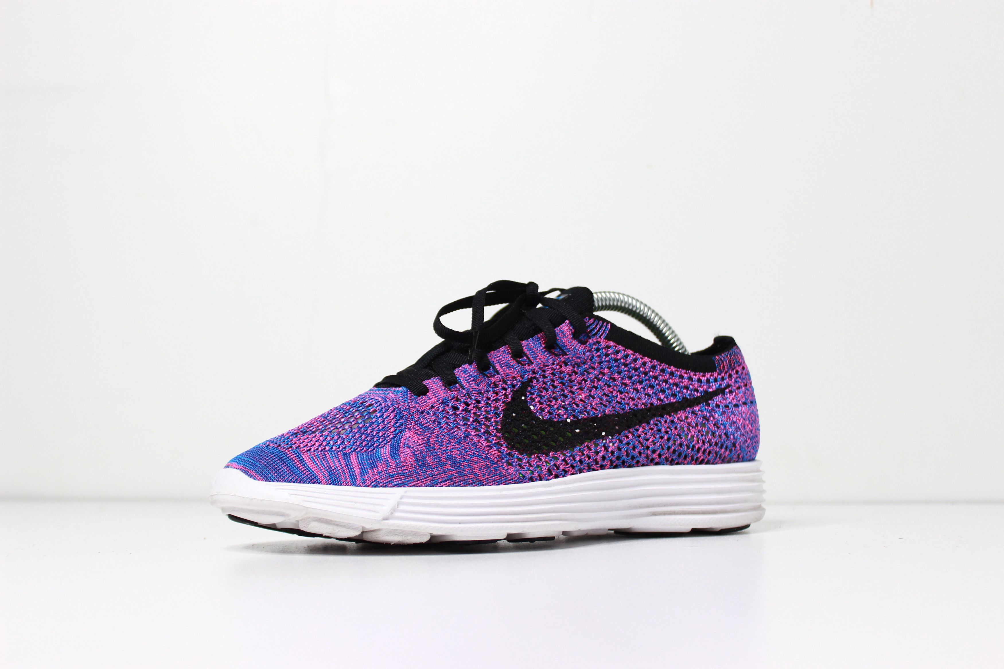 Nike Custom Nike Flyknit Racer Indigo Lunar Sole | HTM Trainer | Grailed