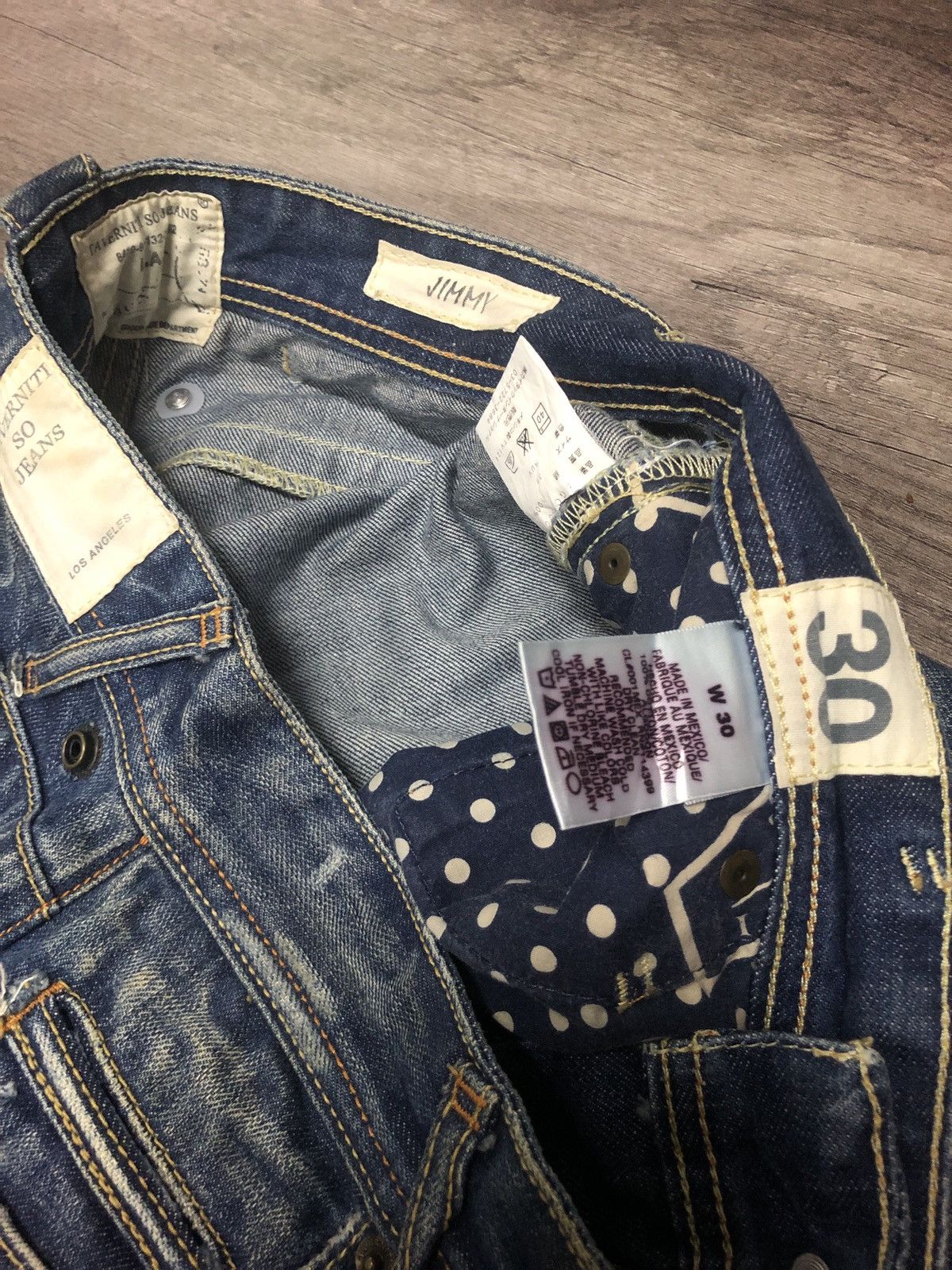 Hysteric Glamour × Japanese Brand × Jimmy Taverniti Japanese Brand Jimmy Taverniti So Jeans Size US 30 / EU 46 - 9 Thumbnail