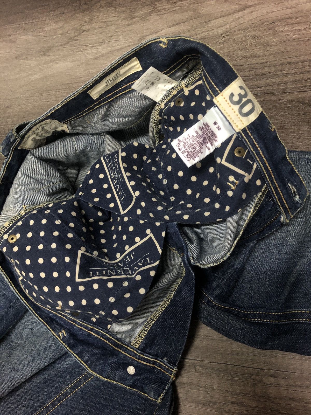 Hysteric Glamour × Japanese Brand × Jimmy Taverniti Japanese Brand Jimmy Taverniti So Jeans Size US 30 / EU 46 - 6 Thumbnail