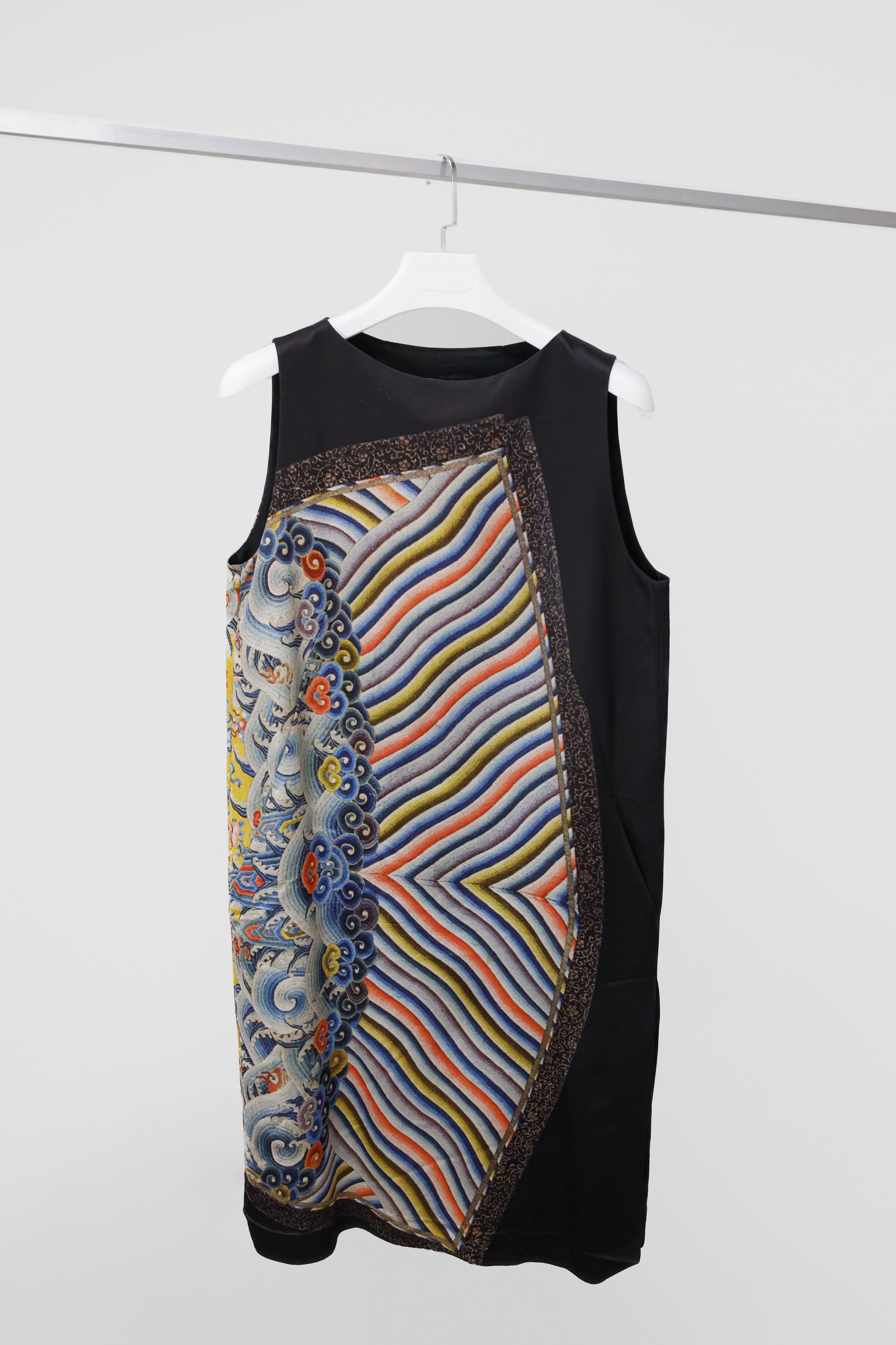Dries Van Noten Japanese Print Shift Dress
