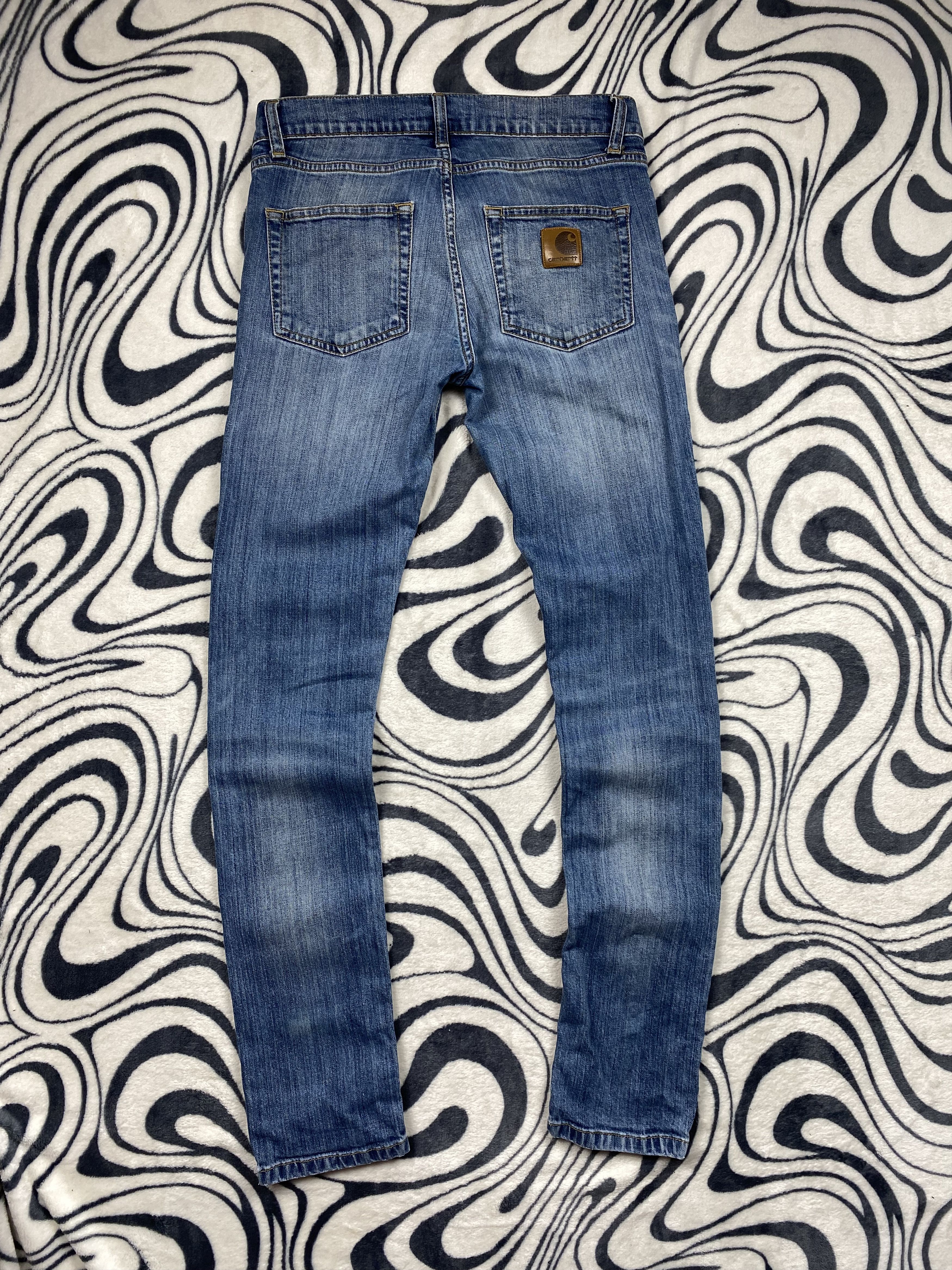 Carhartt Wip Carhartt Vintage Denim Pants Skinny Jeans Size US 30 / EU 46 - 1 Thumbnail