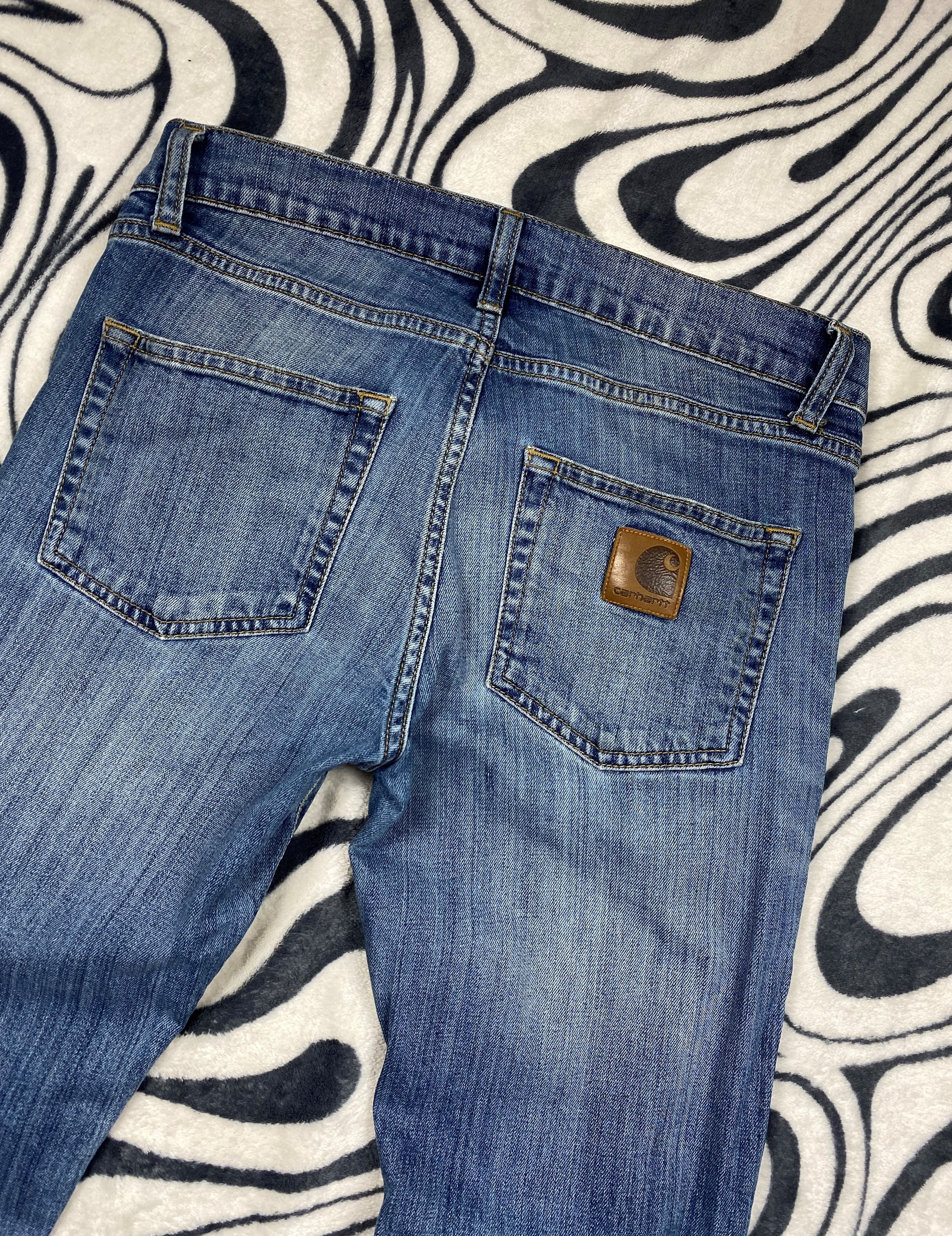 Carhartt Wip Carhartt Vintage Denim Pants Skinny Jeans Size US 30 / EU 46 - 2 Thumbnail