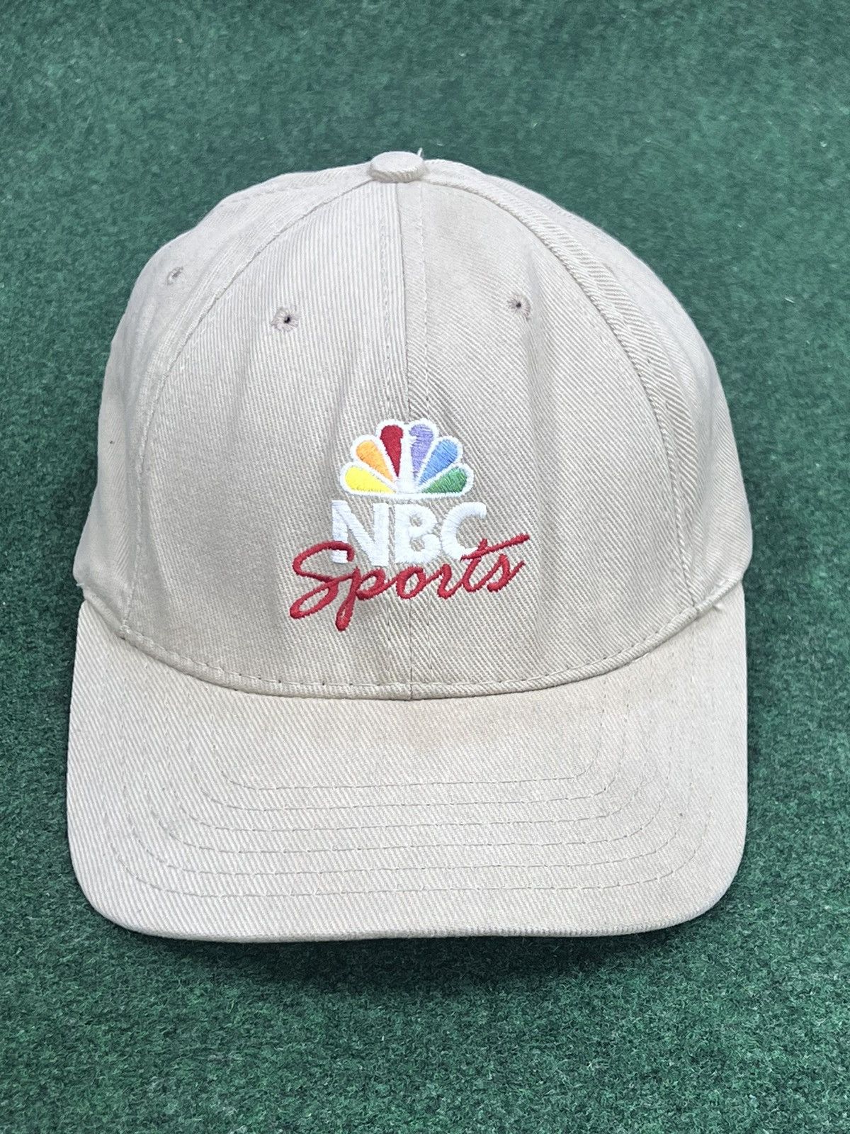 American Needle Vintage 90s NBC Sports Strapback Hat Size ONE SIZE - 1 Thumbnail