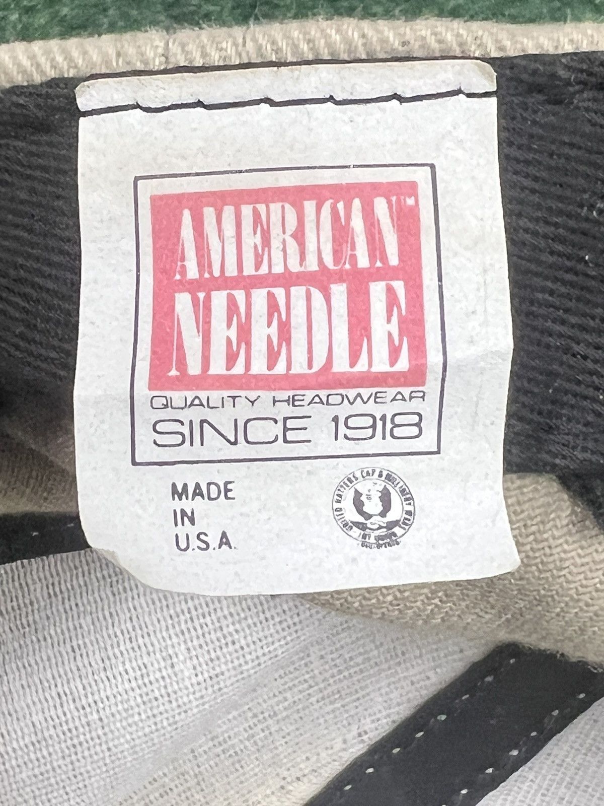 American Needle Vintage 90s NBC Sports Strapback Hat Size ONE SIZE - 5 Thumbnail
