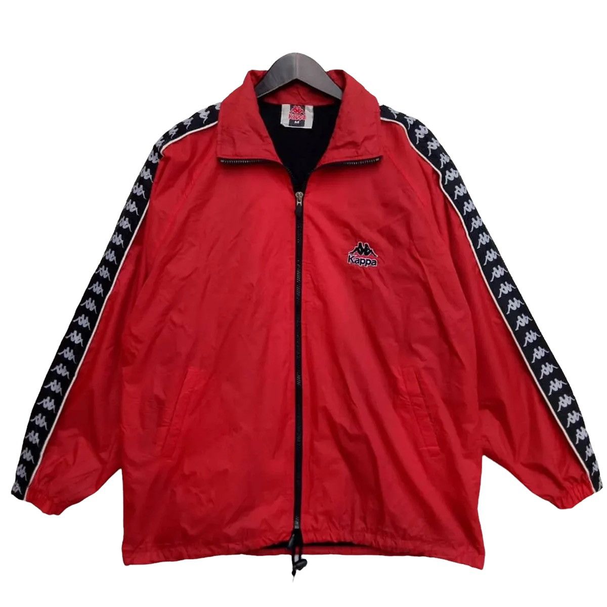Kappa 💥VINTAGE KAPPA Jacket side tape / hip hop big logo sweater Size US M / EU 48-50 / 2 - 2 Thumbnail
