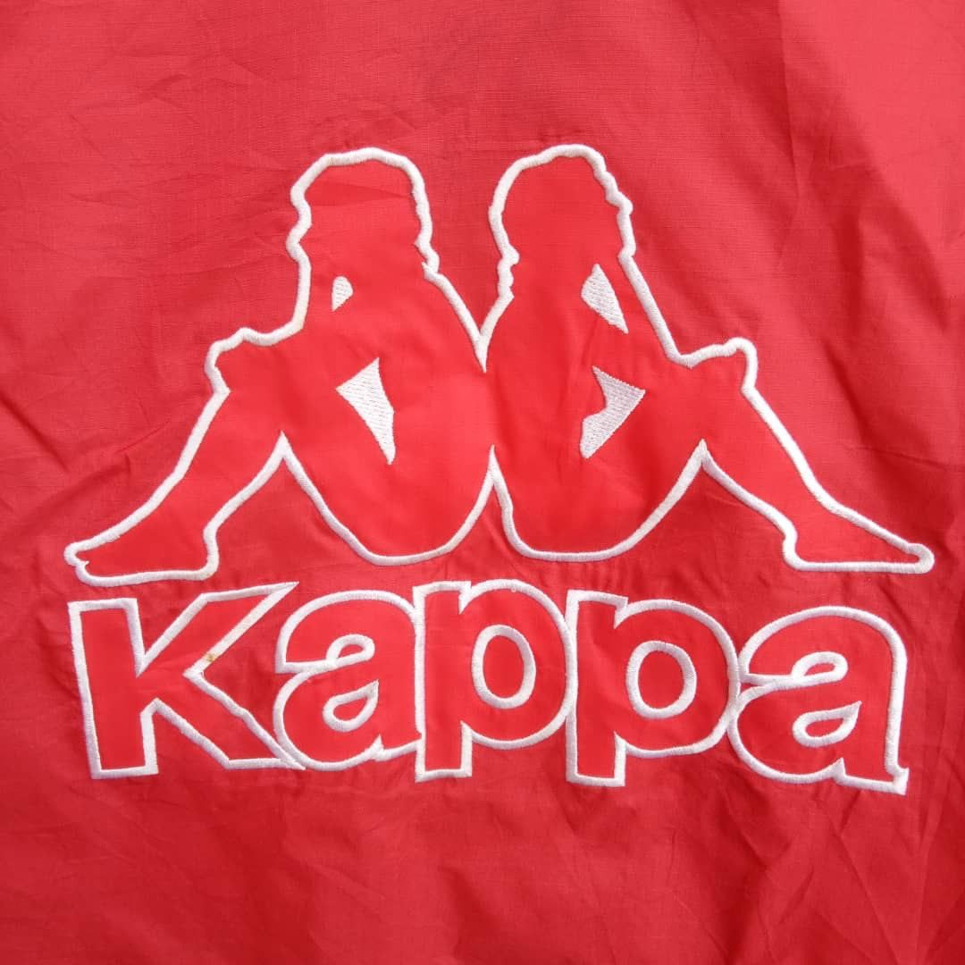 Kappa 💥VINTAGE KAPPA Jacket side tape / hip hop big logo sweater Size US M / EU 48-50 / 2 - 4 Thumbnail