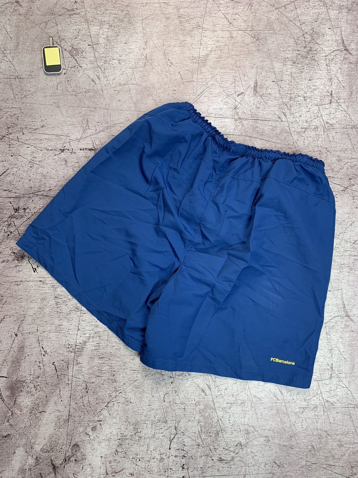 Nike × Vintage Nike F.C Barcelona Shorts Size US 34 / EU 50 - 6 Thumbnail