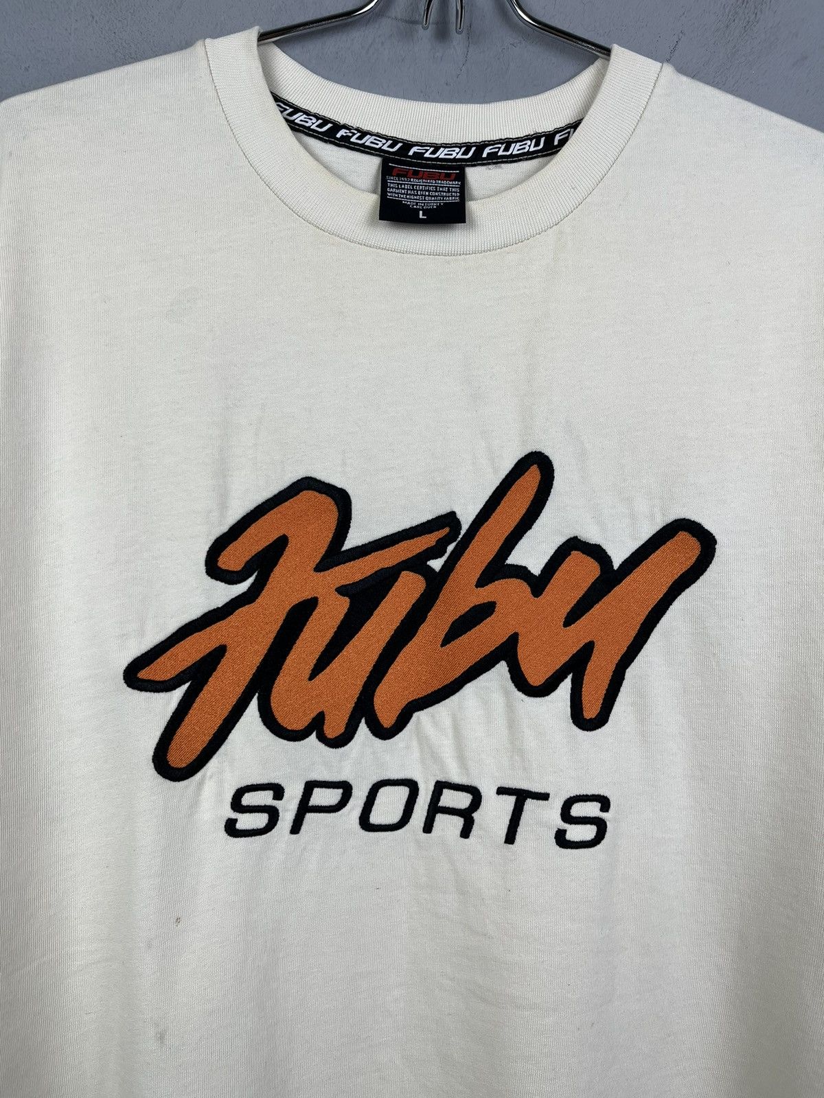 Fubu × Vintage Vintage Fubu sports t-shirt rap tee L Size US L / EU 52-54 / 3 - 3 Thumbnail