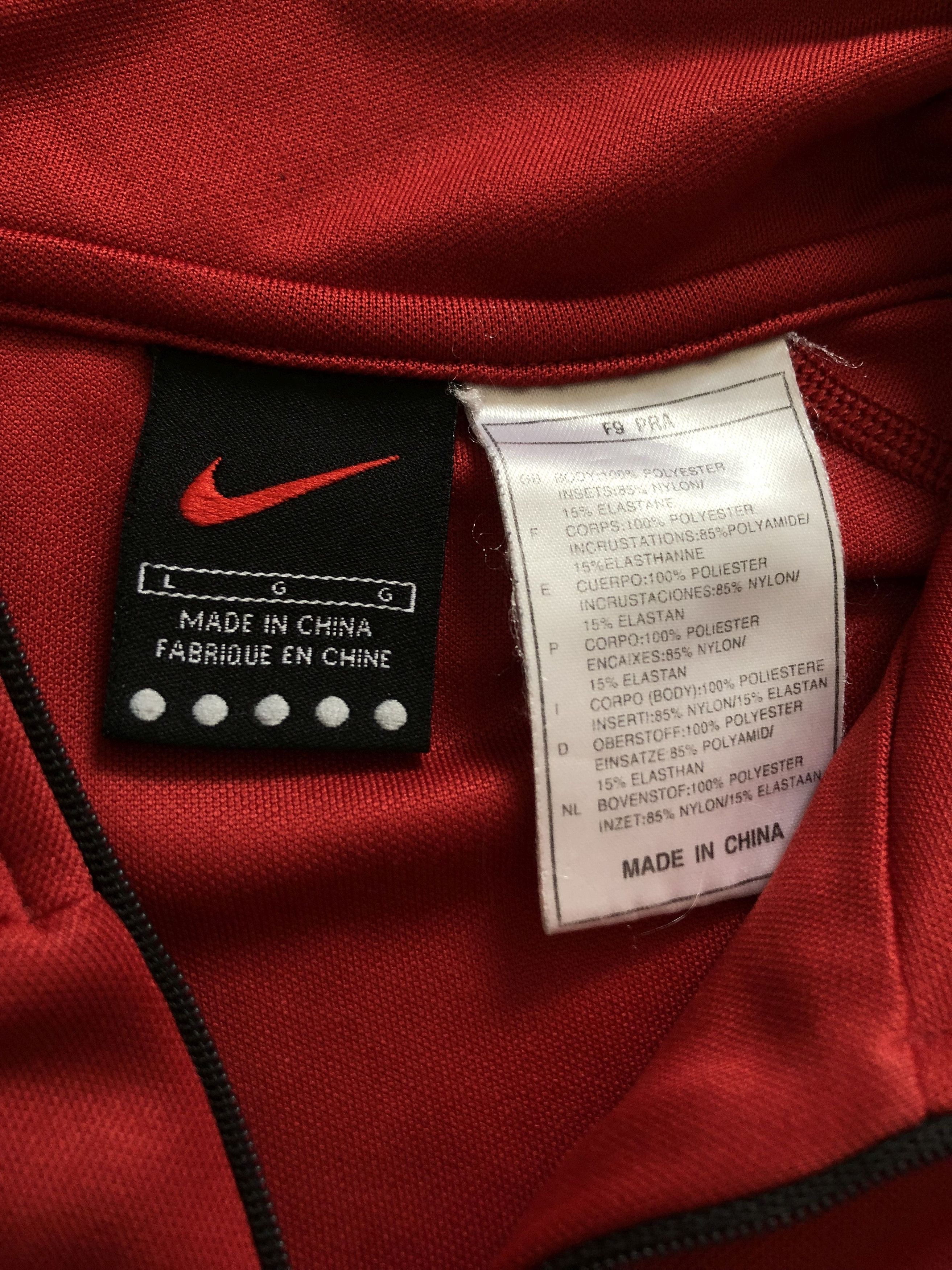 Nike × Vintage Vintage Nike Sport Shirt Tee Jersey Rare Y2K sport Hype Size US L / EU 52-54 / 3 - 4 Thumbnail