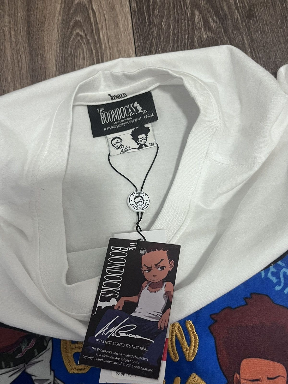 Cartoon Network Boondocks “Do the Right Thing” T Shirt Size US L / EU 52-54 / 3 - 5 Thumbnail