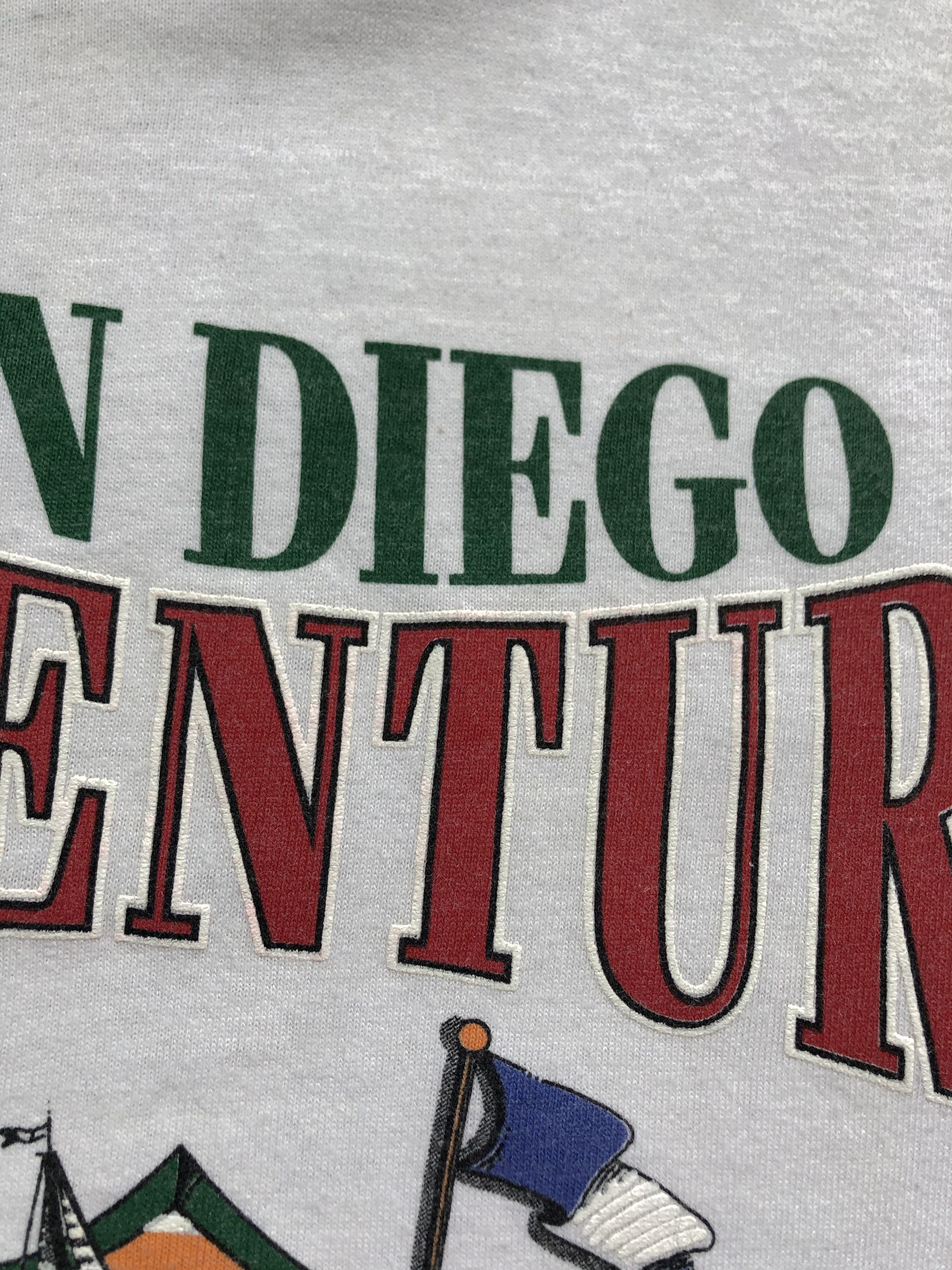 Fruit Of The Loom × Vintage Vintage 90's San Diego Adventure California Tee Shirt Y2K Size US M / EU 48-50 / 2 - 12 Thumbnail
