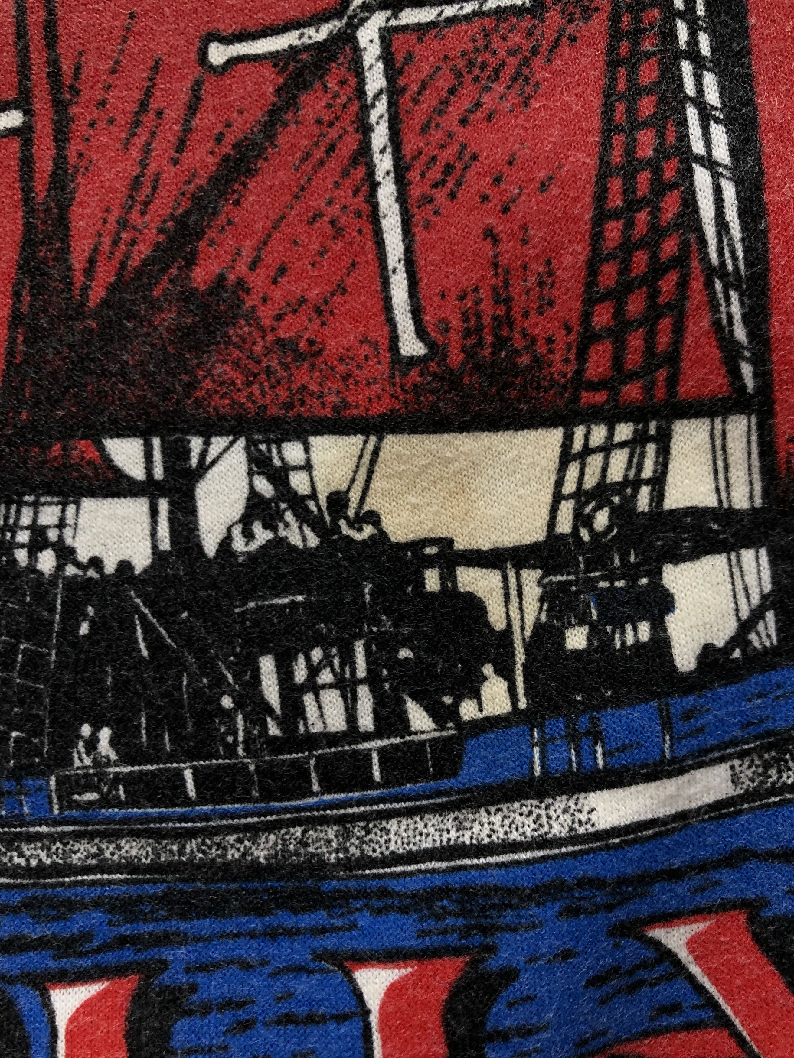 Vintage Vintage Jolly Roger Pirate Cruises 1990's Tee Shirt Y2K Hype Size US XL / EU 56 / 4 - 7 Thumbnail
