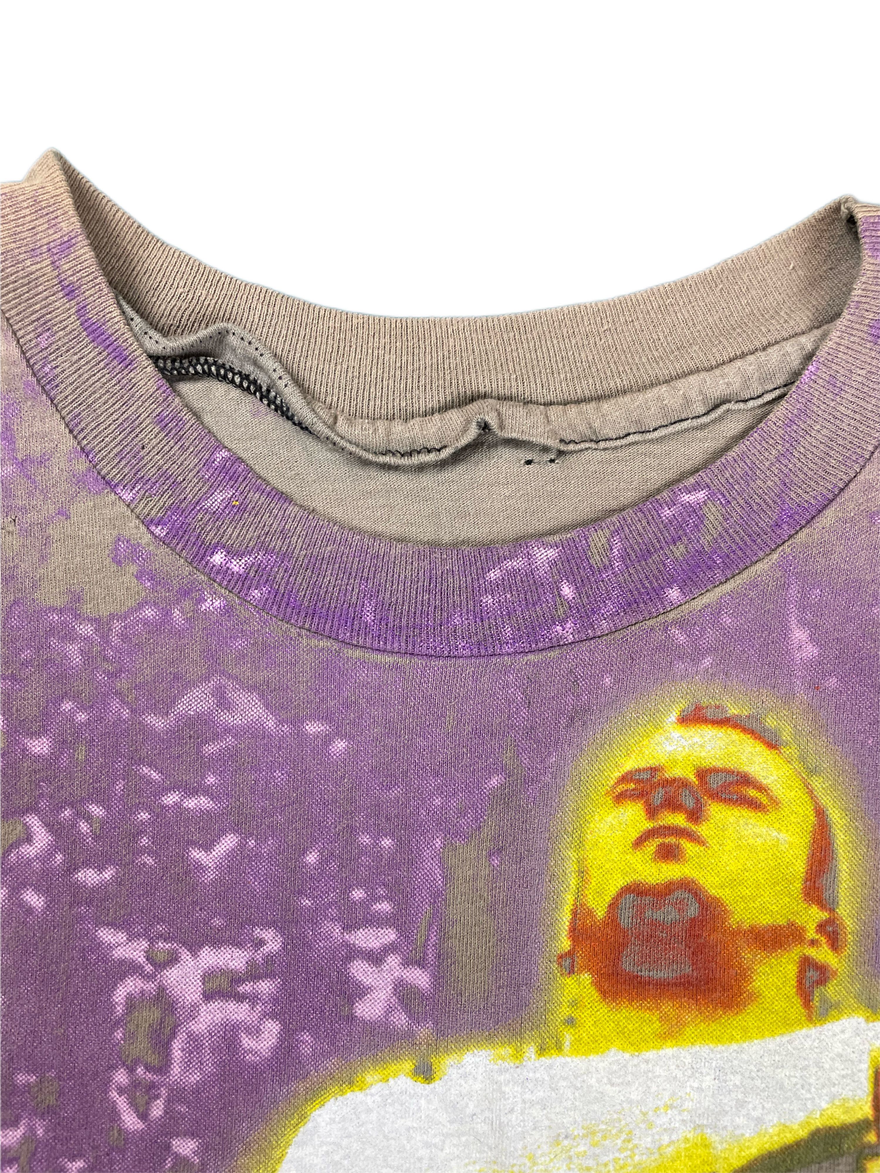Band Tees × Vintage 1996 vintage Pantera All Over Print Graphic Tee Size US L / EU 52-54 / 3 - 3 Thumbnail