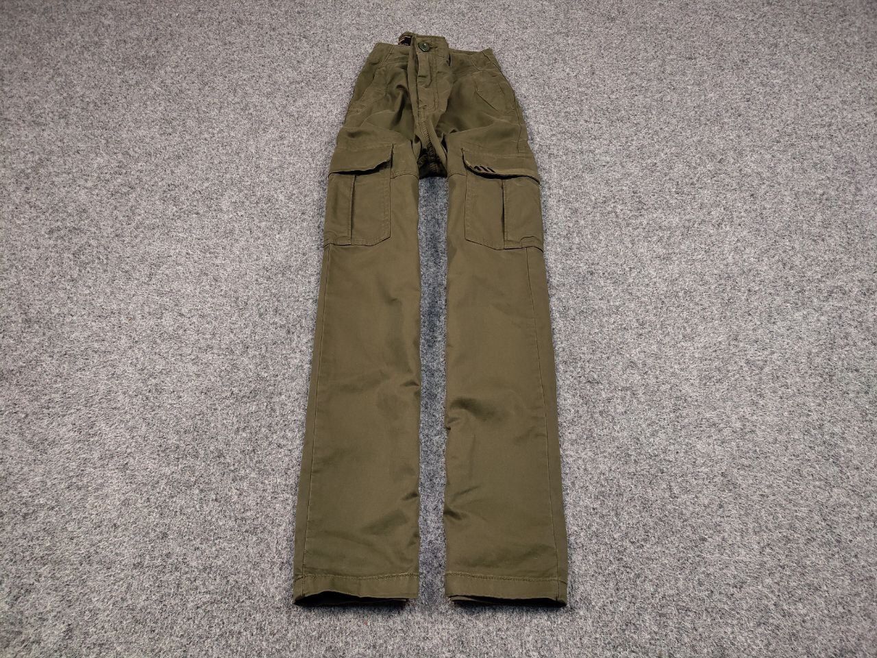 Japanese Brand Vintage Superdry Japan Olive Casual Cargo Pants Size US 27 - 2 Thumbnail