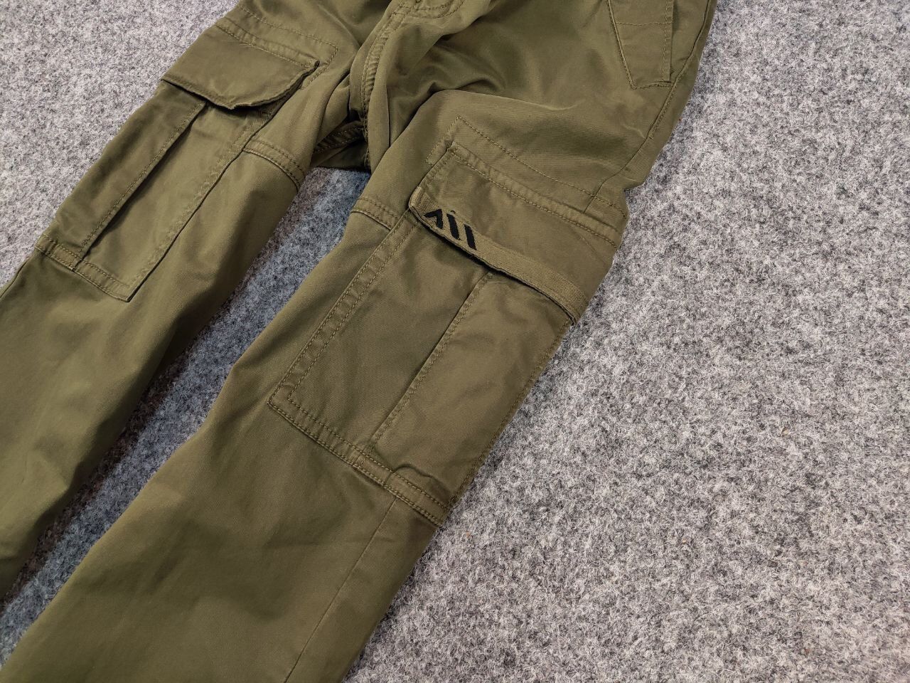 Japanese Brand Vintage Superdry Japan Olive Casual Cargo Pants Size US 27 - 5 Thumbnail