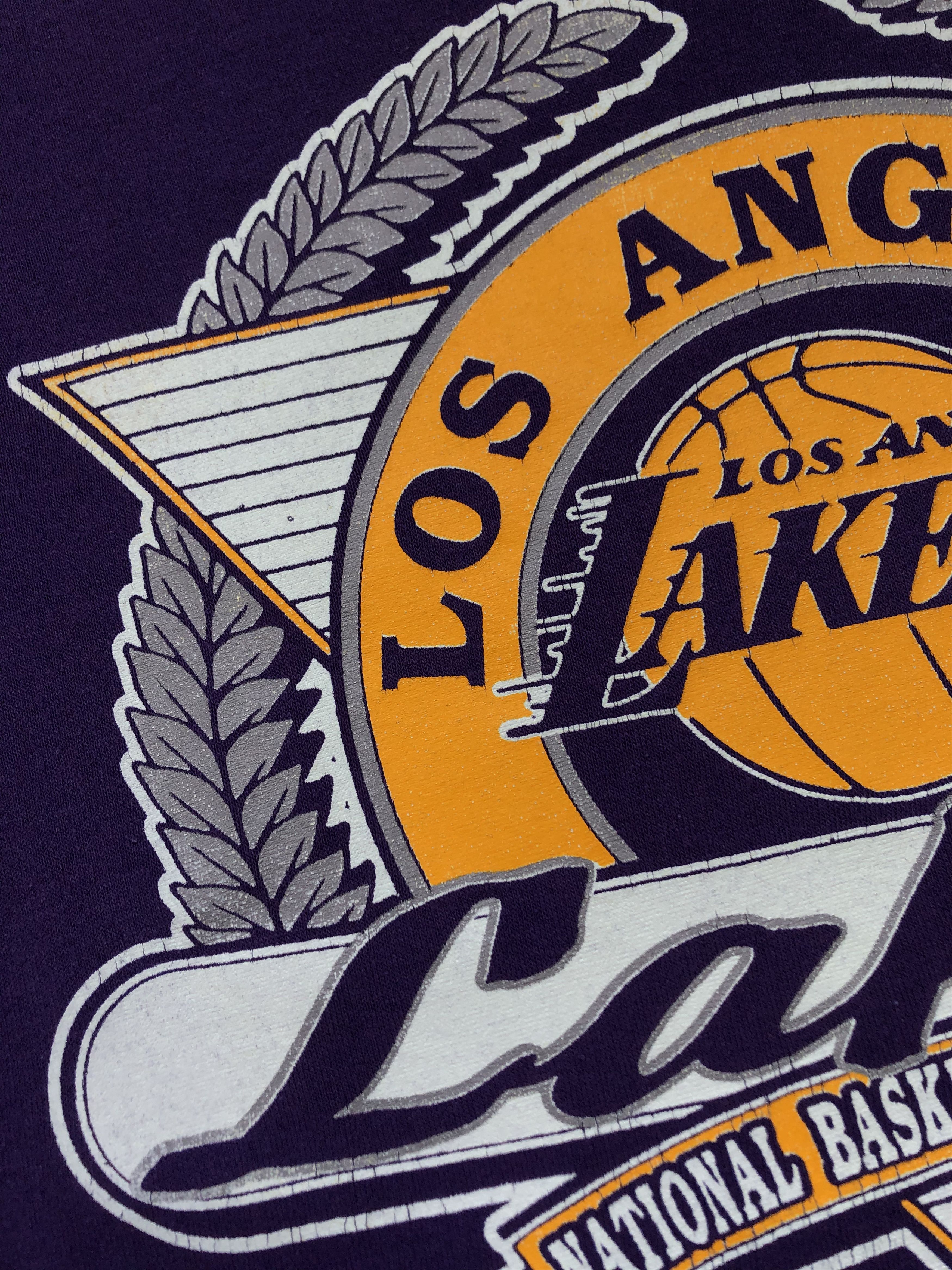 NBA Vintage L.A Lakers 1992 Tee NBA Shirt Y2K Sport Hype Size US L / EU 52-54 / 3 - 7 Thumbnail