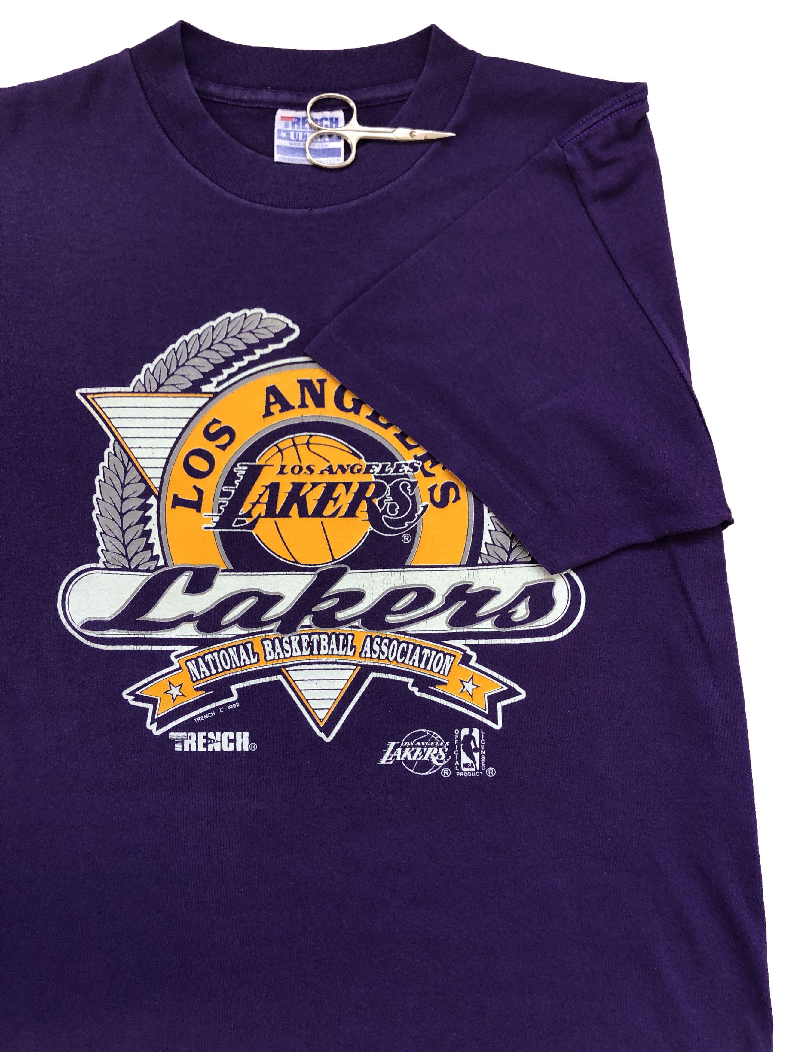 NBA Vintage L.A Lakers 1992 Tee NBA Shirt Y2K Sport Hype Size US L / EU 52-54 / 3 - 2 Thumbnail