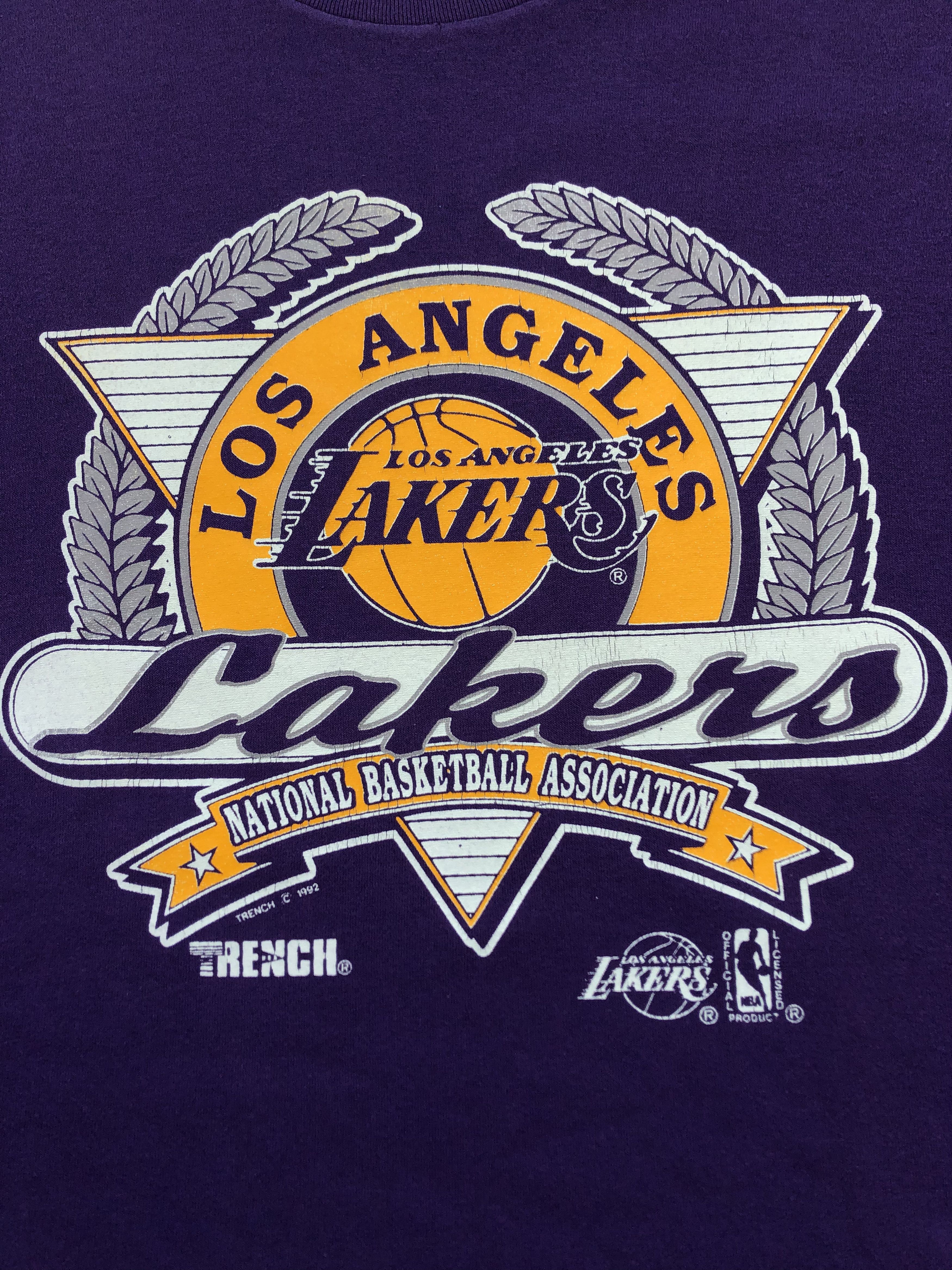 NBA Vintage L.A Lakers 1992 Tee NBA Shirt Y2K Sport Hype Size US L / EU 52-54 / 3 - 5 Thumbnail