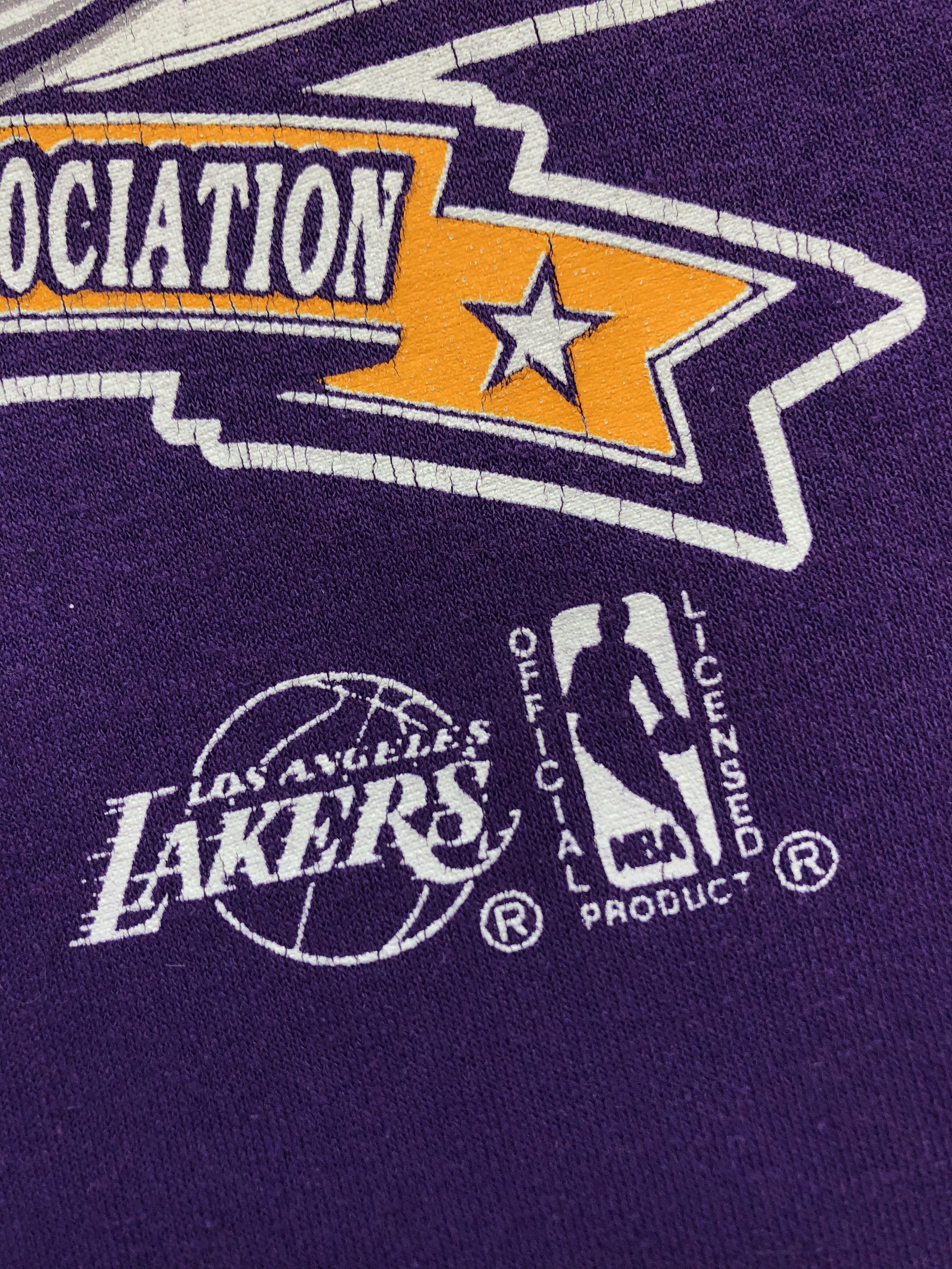 NBA Vintage L.A Lakers 1992 Tee NBA Shirt Y2K Sport Hype Size US L / EU 52-54 / 3 - 3 Thumbnail