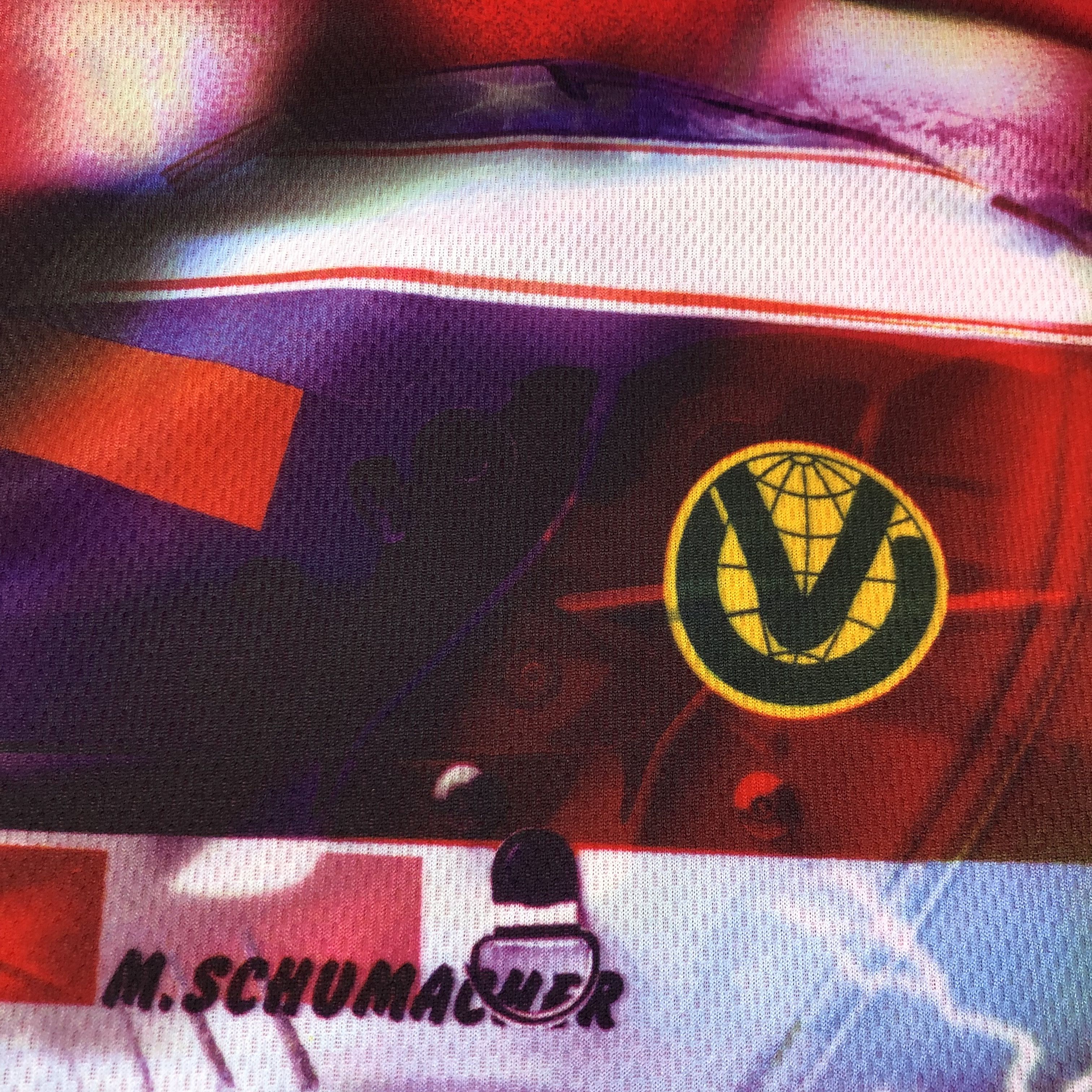 Ferrari × Vintage Vintage Michael Schumacher Racing Ferrari Tee Jersey Rare Size US XL / EU 56 / 4 - 8 Thumbnail