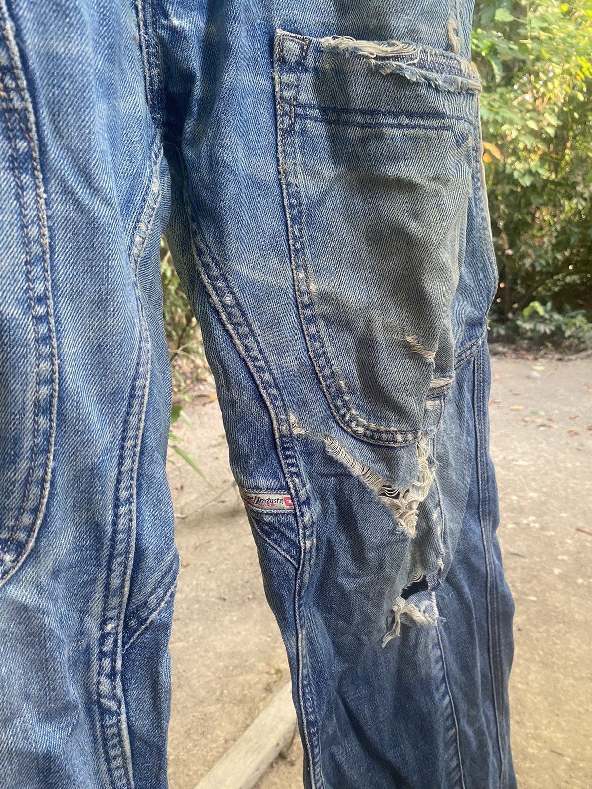 Diesel × Vintage VINTAGE DIESEL FLAGIX DISTRESSED denim Size US 32 / EU 48 - 3 Thumbnail