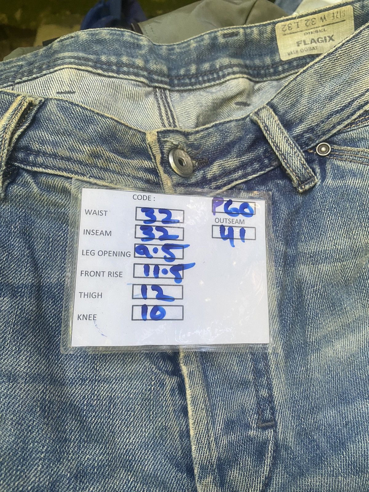 Diesel × Vintage VINTAGE DIESEL FLAGIX DISTRESSED denim Size US 32 / EU 48 - 11 Thumbnail