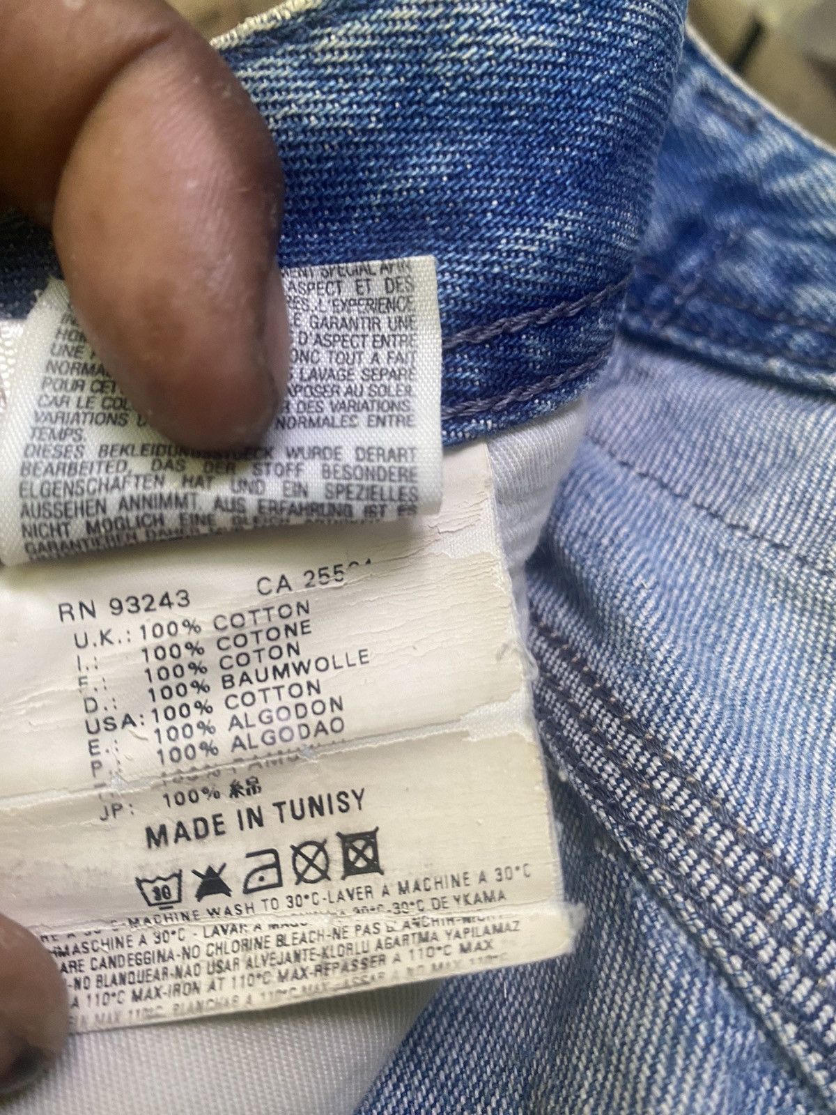 Diesel × Vintage VINTAGE DIESEL FLAGIX DISTRESSED denim Size US 32 / EU 48 - 9 Thumbnail