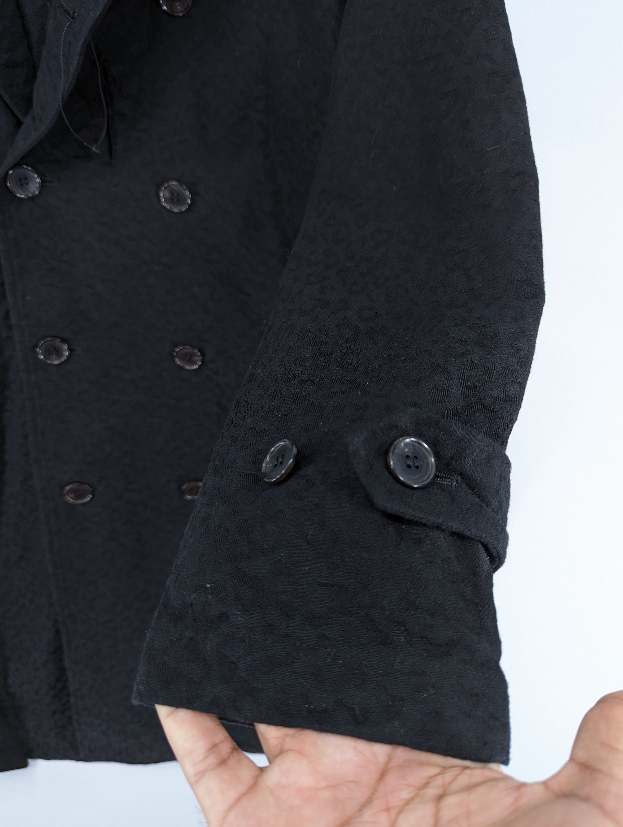 RUDE GALLERY 💥RARE💥[SAMPLE]Rude Gallery Double Breast Long Coat Jacket Size L / US 10 / IT 46 - 8 Thumbnail