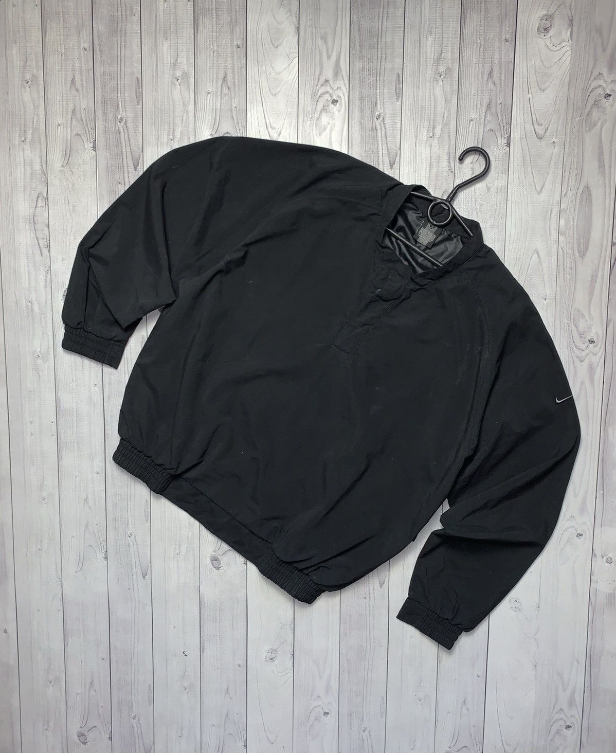 Nike × Vintage Vintage Nike track jacket anorak rare logo Size US M / EU 48-50 / 2 - 1 Thumbnail
