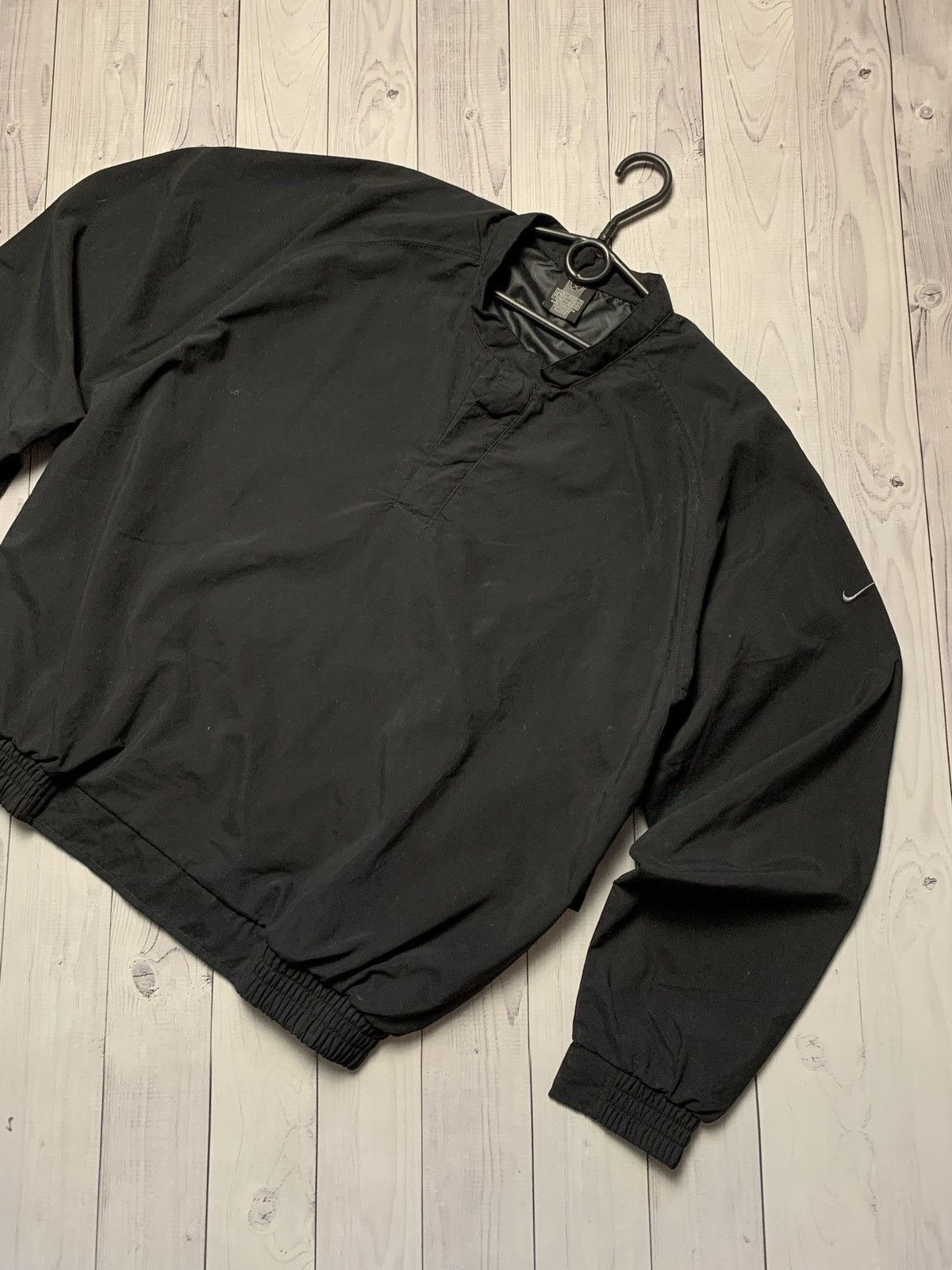 Nike × Vintage Vintage Nike track jacket anorak rare logo Size US M / EU 48-50 / 2 - 2 Thumbnail