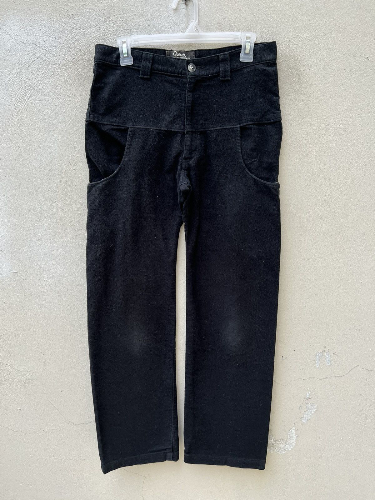 Designer Vintage MACKDADDY Japan Suede Cotton Unique Trouser Pant Size US 30 / EU 46 - 6 Thumbnail