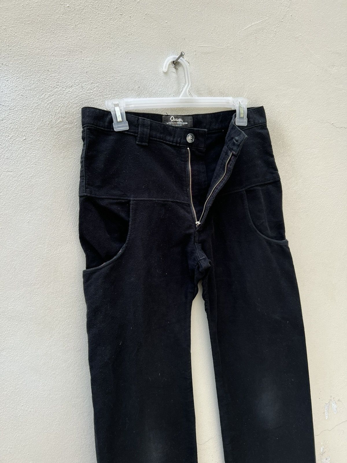 Designer Vintage MACKDADDY Japan Suede Cotton Unique Trouser Pant Size US 30 / EU 46 - 9 Thumbnail