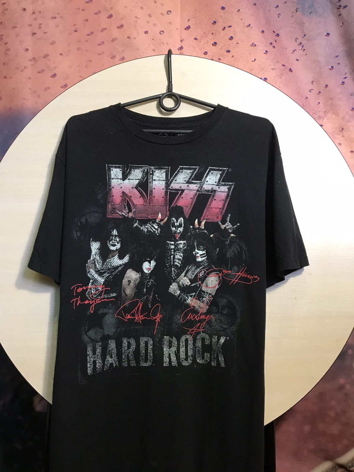 Hard Rock Cafe Vintage Kiss Hard Rock Cafe band streetwear tee Size US L / EU 52-54 / 3 - 2 Thumbnail