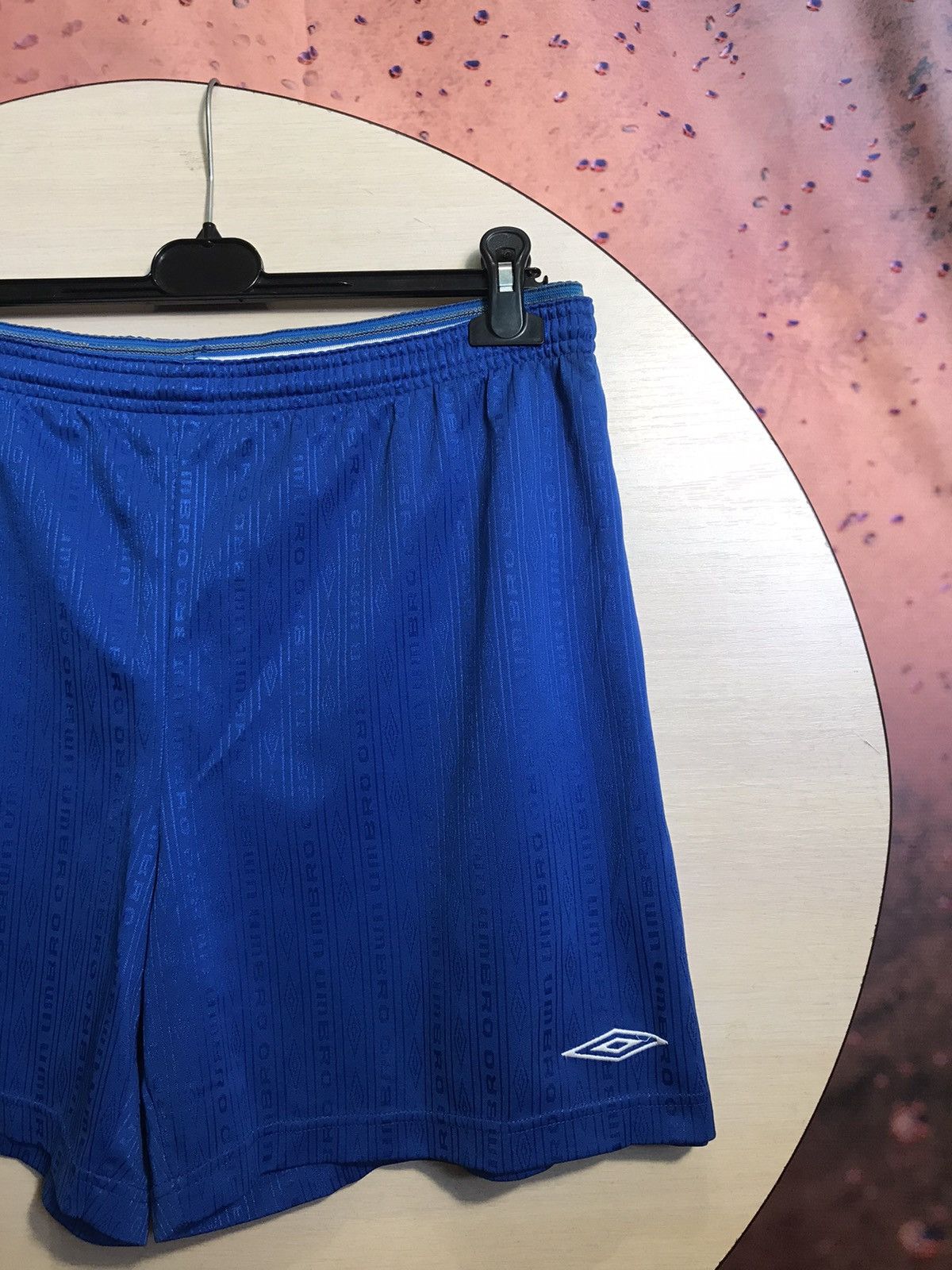 Umbro × Vintage Vintage Umbro 90s monogram streetwear shorts Size US 36 / EU 52 - 1 Thumbnail