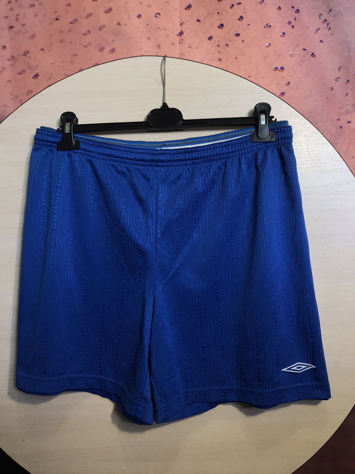 Umbro × Vintage Vintage Umbro 90s monogram streetwear shorts Size US 36 / EU 52 - 2 Thumbnail