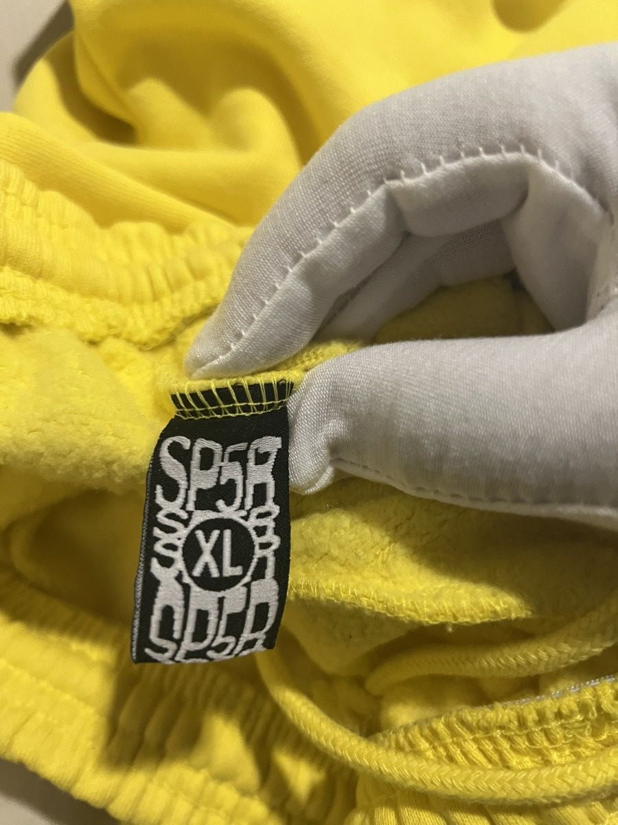 Sp5der Sp5der Yellow Sweats Size US 36 / EU 52 - 5 Thumbnail