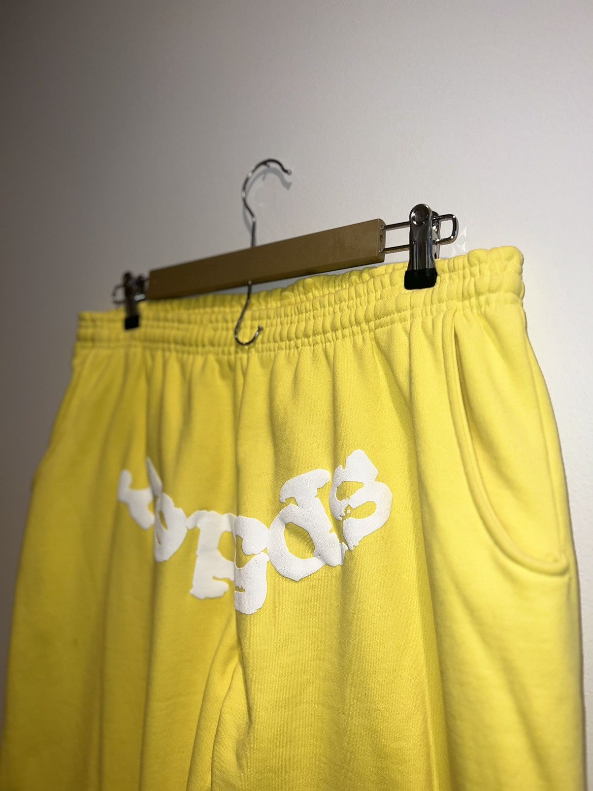 Sp5der Sp5der Yellow Sweats Size US 36 / EU 52 - 2 Thumbnail