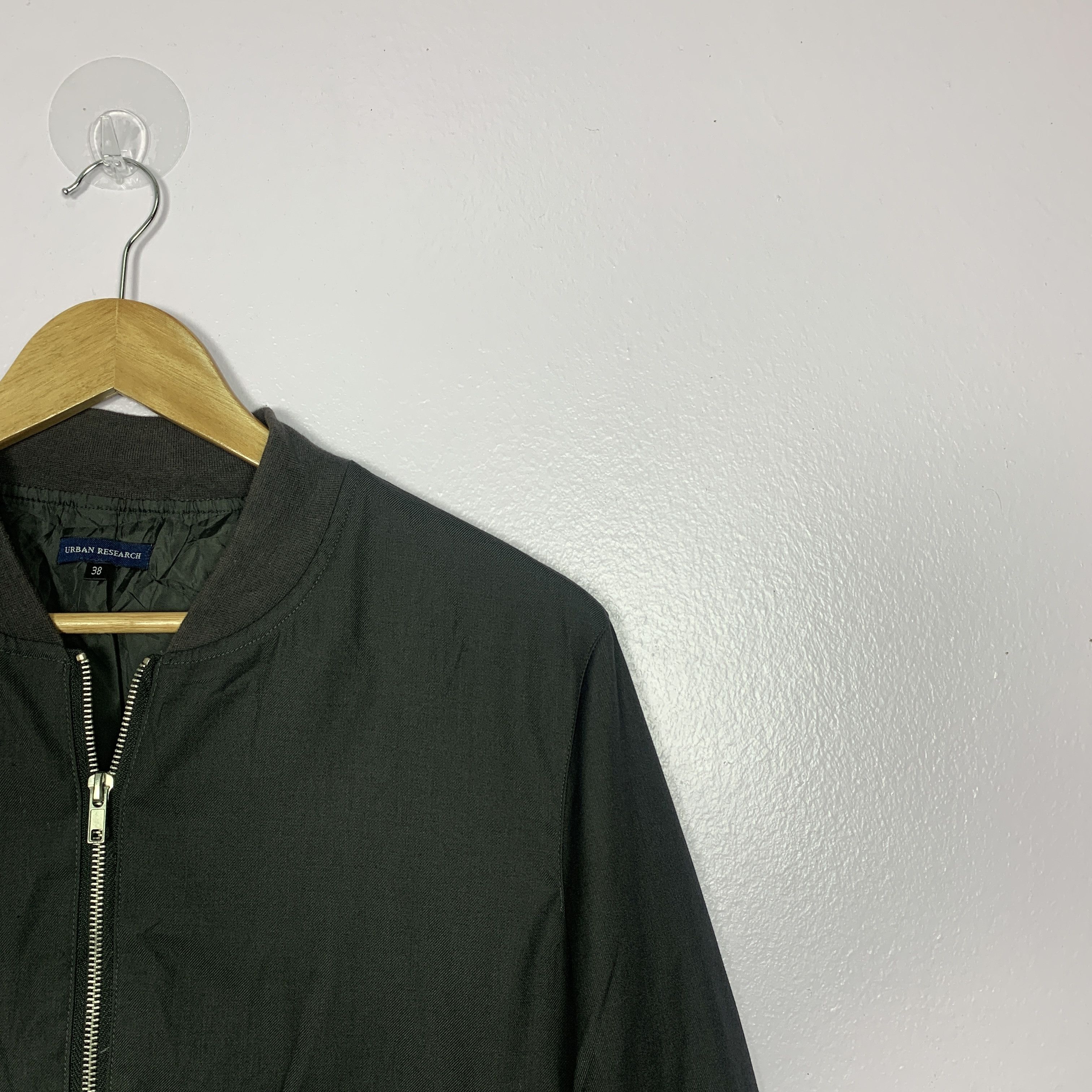 URBAN RESEARCH DOORS Vintage URBAN RESEARCH Zip Up Bombers Jacket Size US S / EU 44-46 / 1 - 3 Thumbnail