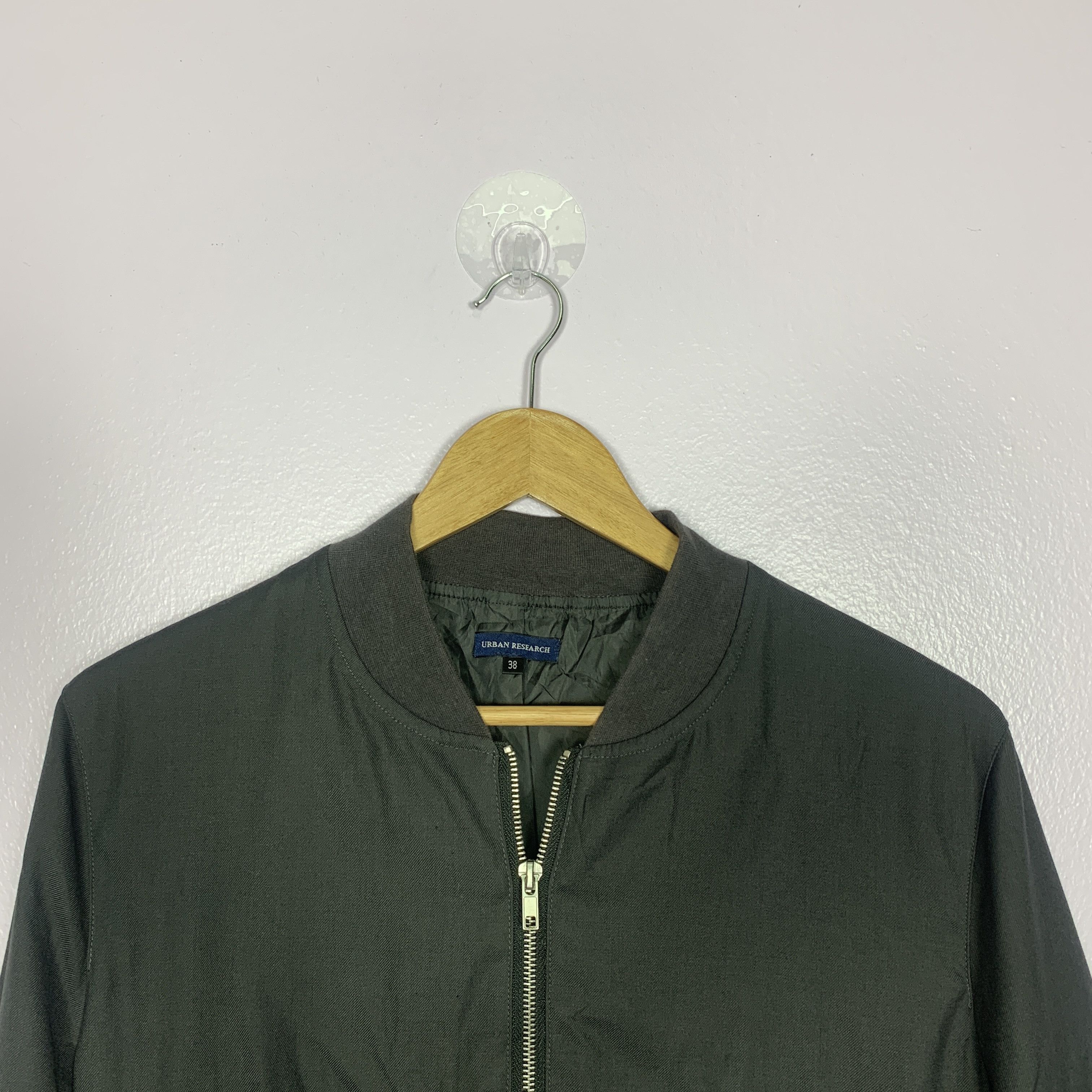 URBAN RESEARCH DOORS Vintage URBAN RESEARCH Zip Up Bombers Jacket Size US S / EU 44-46 / 1 - 2 Thumbnail