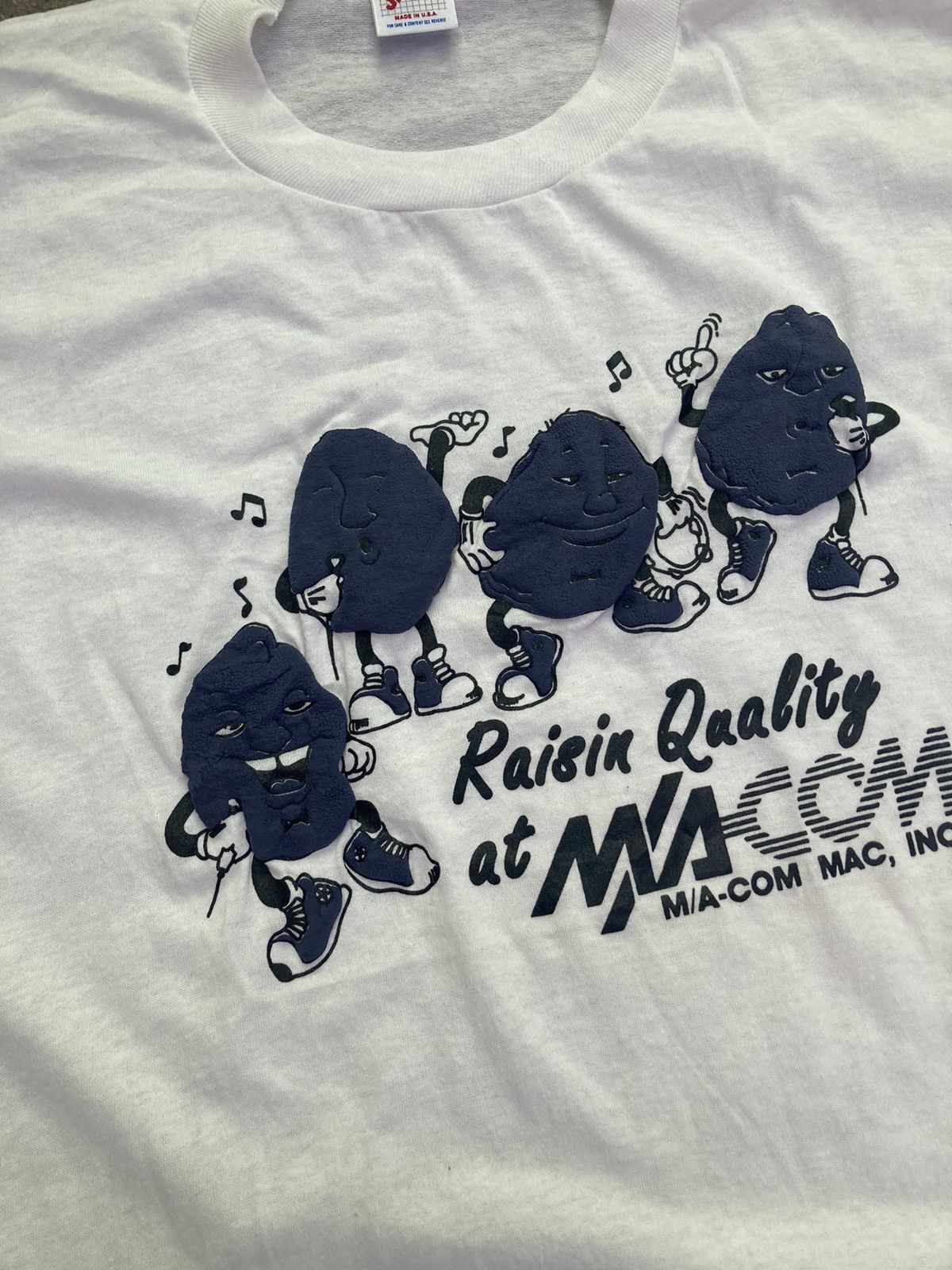 Vintage Vintage raisins puff print t shirt Size US XL / EU 56 / 4 - 2 Thumbnail