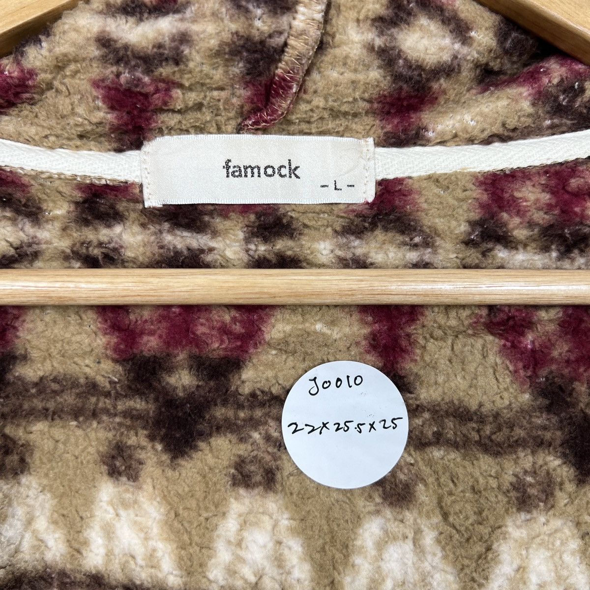 Japanese Brand Vintage Famock Fleece Aztec Navajo Native Hoodie J0010 Size US M / EU 48-50 / 2 - 5 Thumbnail