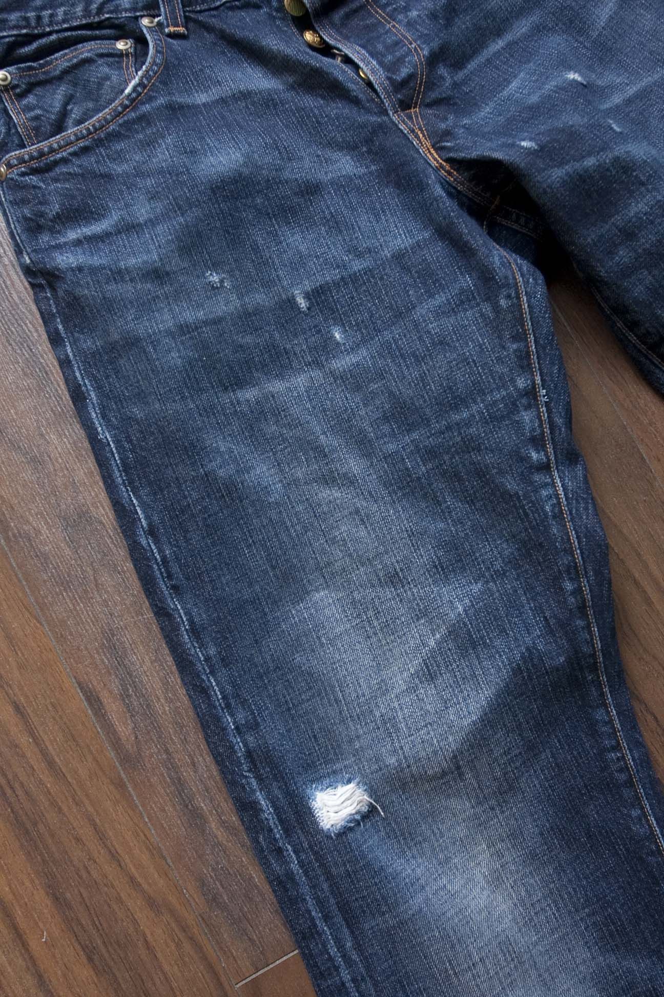 Prps PRPS Heirloom Jeans Distressed Size 31x28 Made in USA Size US 31 - 2 Thumbnail