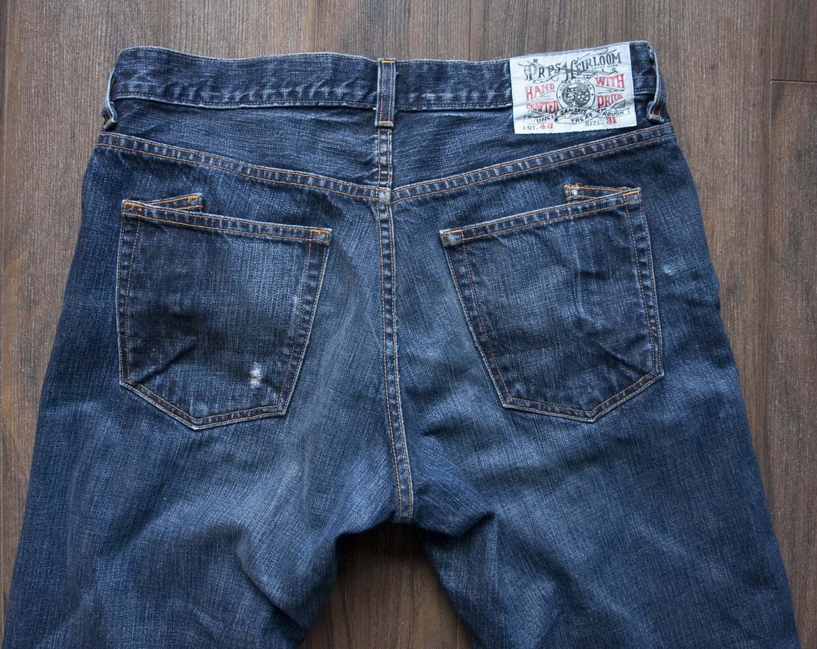 Prps PRPS Heirloom Jeans Distressed Size 31x28 Made in USA Size US 31 - 4 Thumbnail