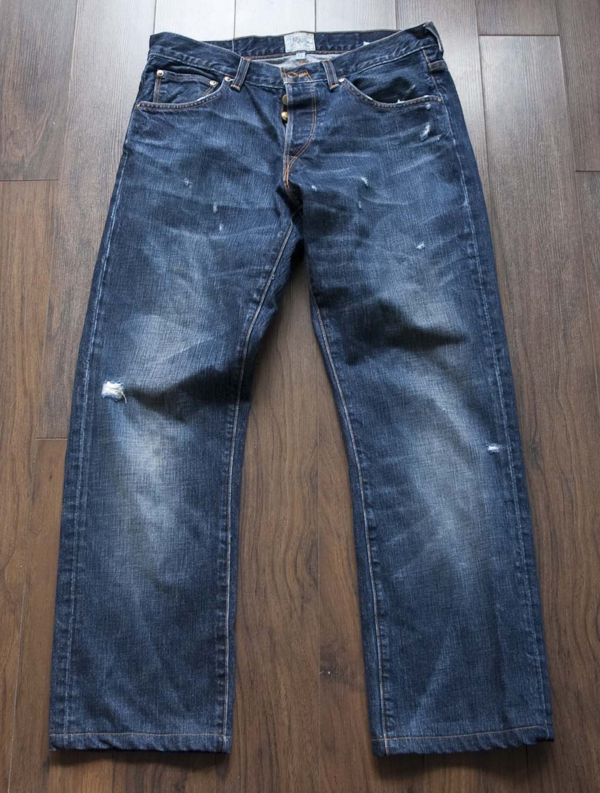 Prps PRPS Heirloom Jeans Distressed Size 31x28 Made in USA Size US 31 - 1 Thumbnail
