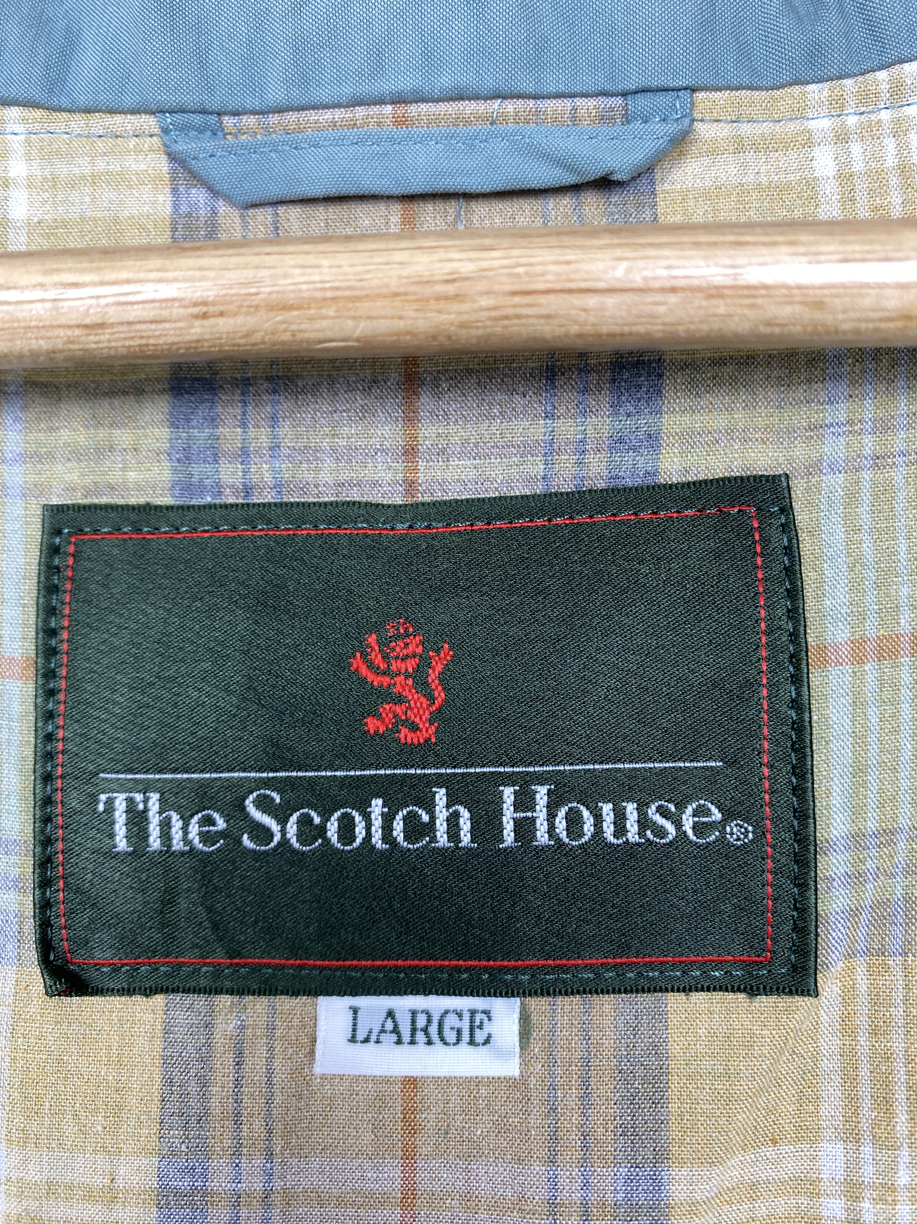 Vintage Vintage THE SCOTH HOUSE Flannel Lining Zip Up Jacket J1175 Size US S / EU 44-46 / 1 - 16 Thumbnail