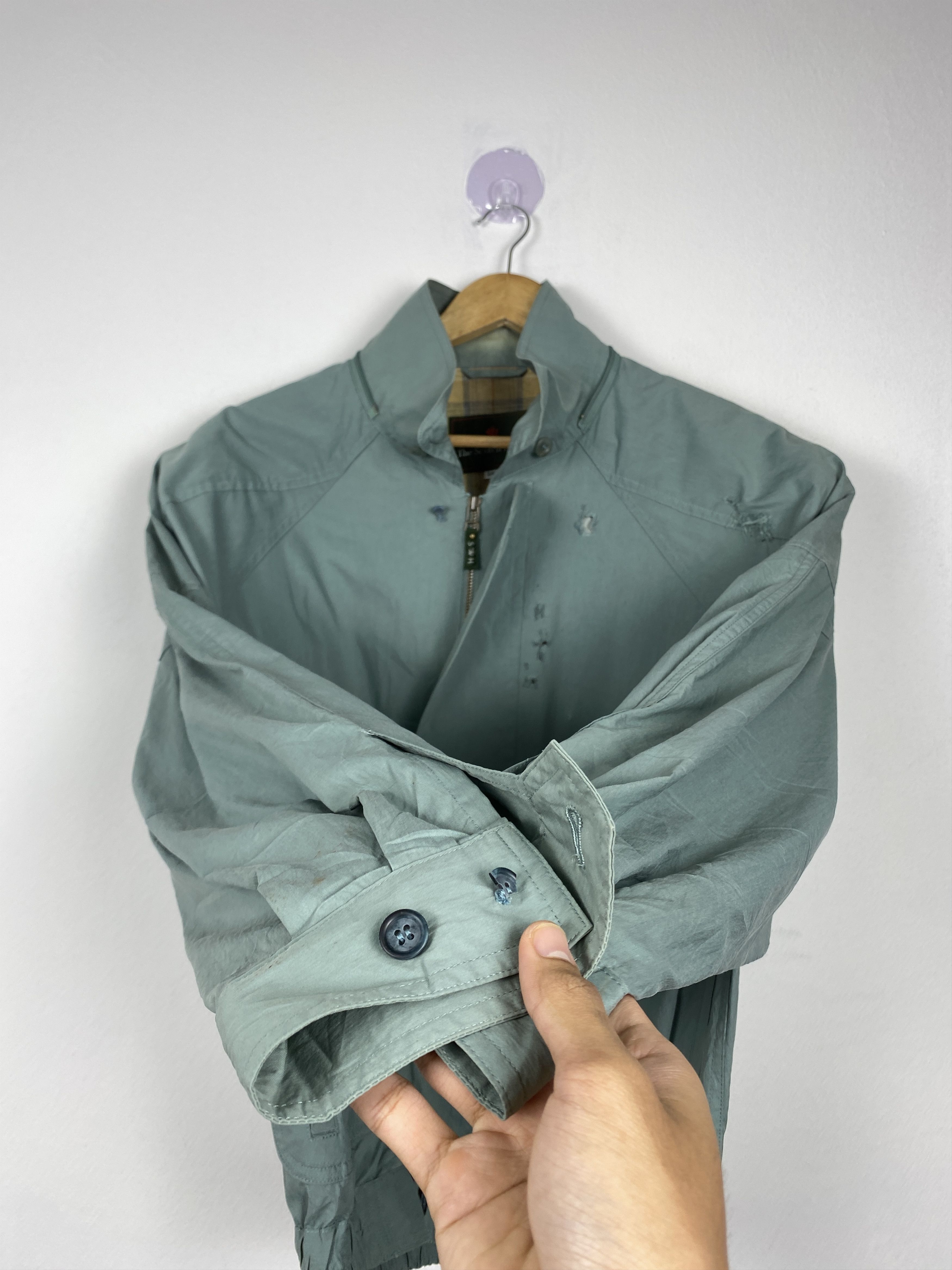 Vintage Vintage THE SCOTH HOUSE Flannel Lining Zip Up Jacket J1175 Size US S / EU 44-46 / 1 - 9 Thumbnail